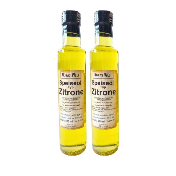 Nona's Zitronenöl 2x250 ml