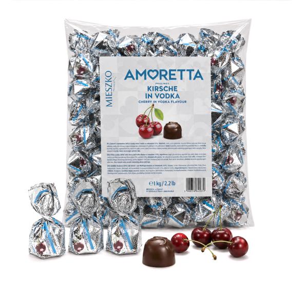 Kirschpraline mit Vodka