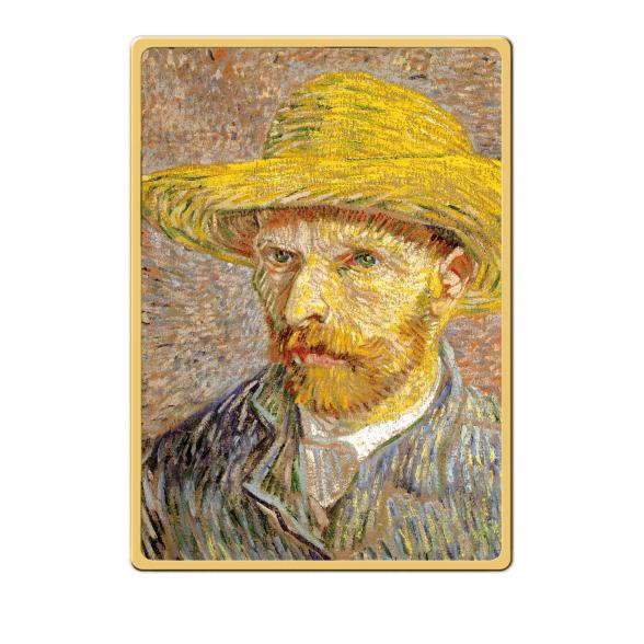 Münzbarren Vincent van Gogh 'Selbstportrait'