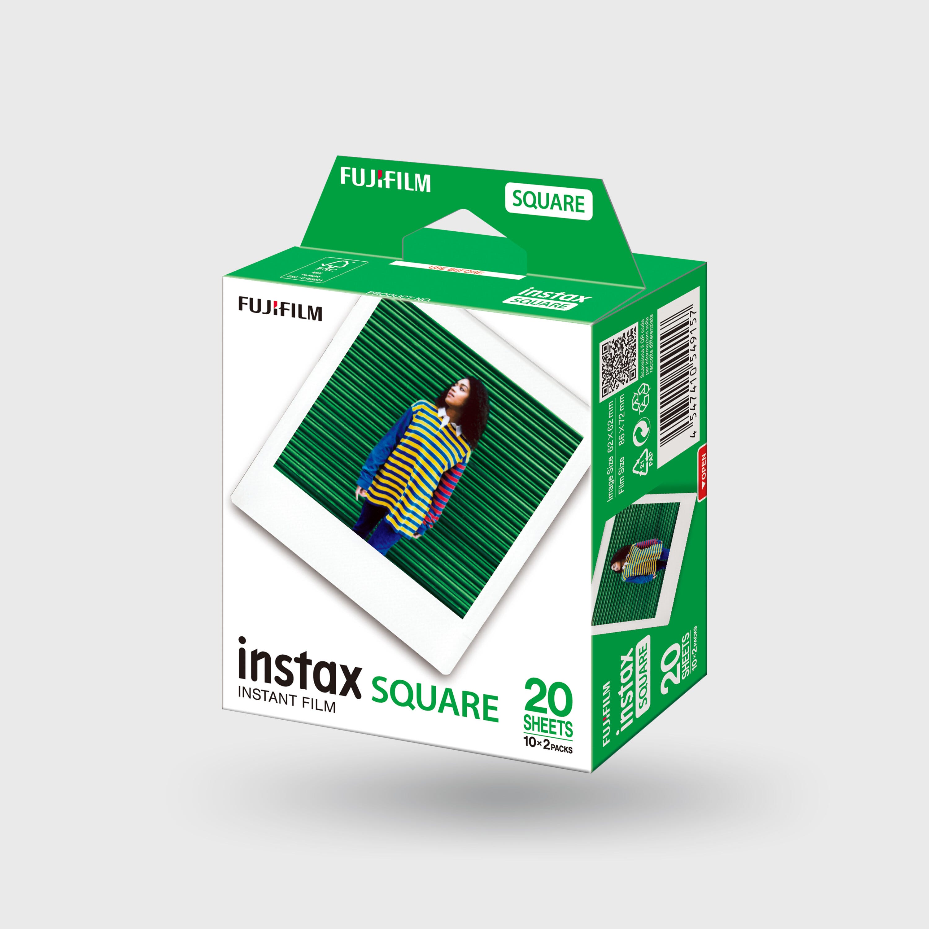 instax SQUARE Film - White - Doppelpack