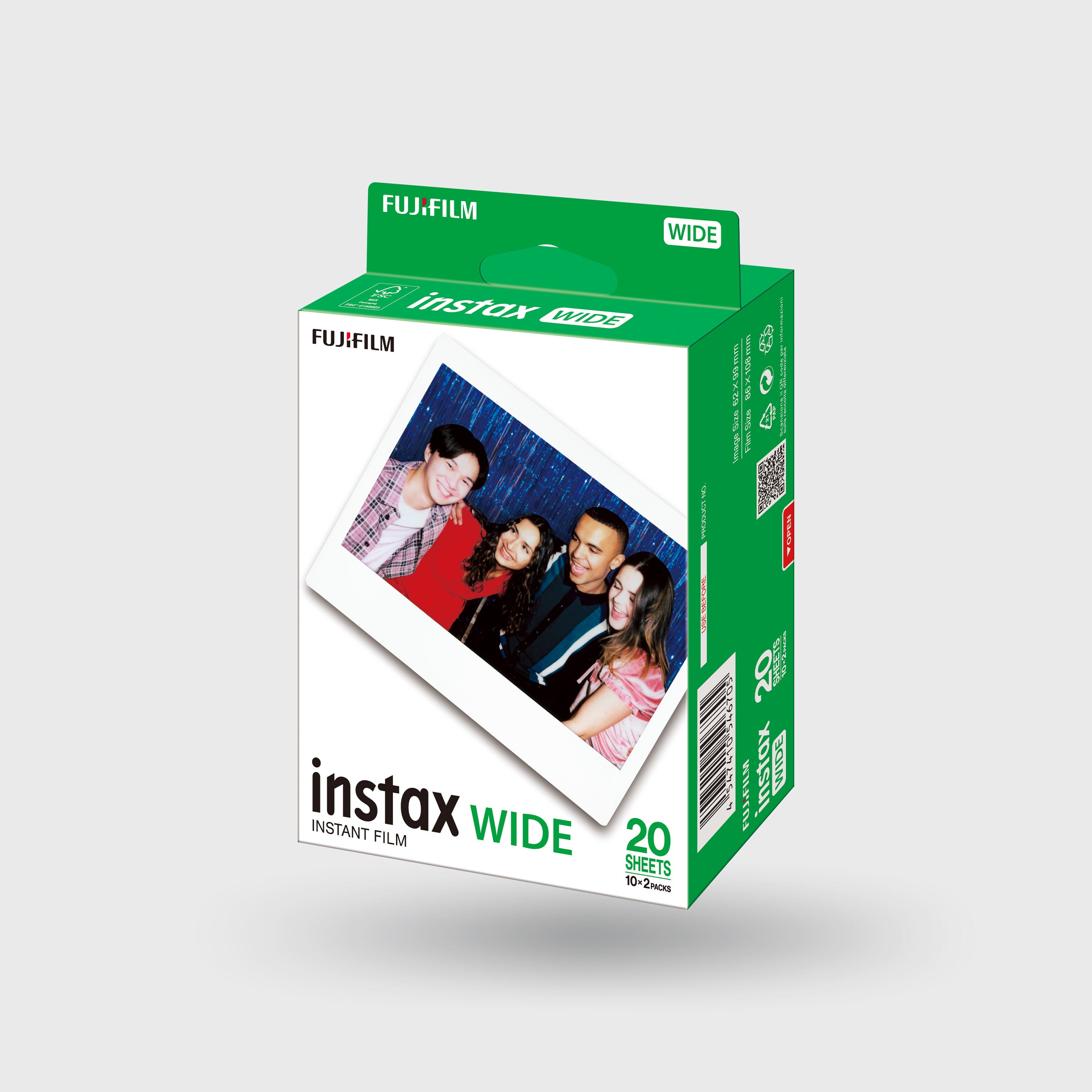 instax WIDE Film - White - Doppelpack