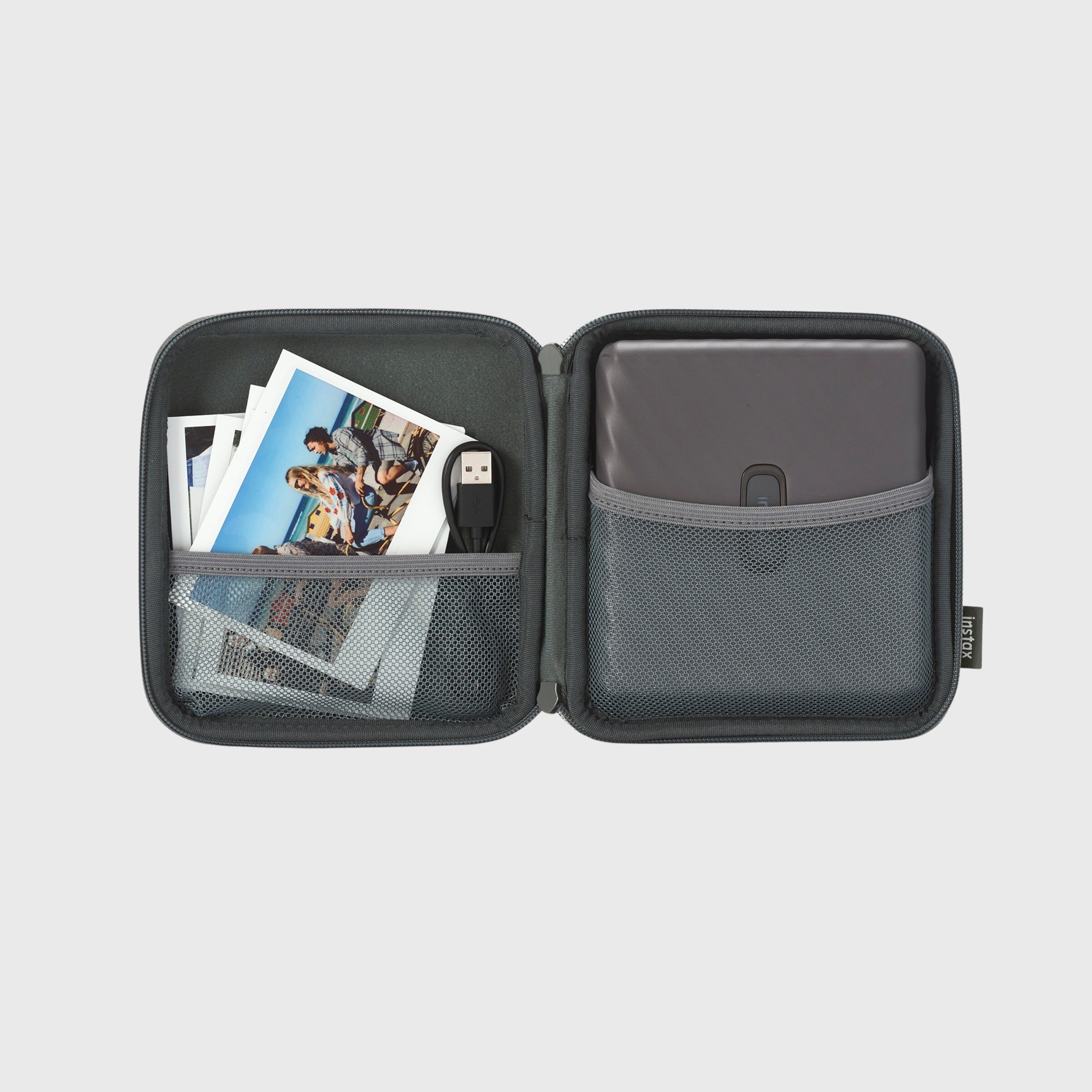 instax™ Link WIDE Tasche Mocha Gray