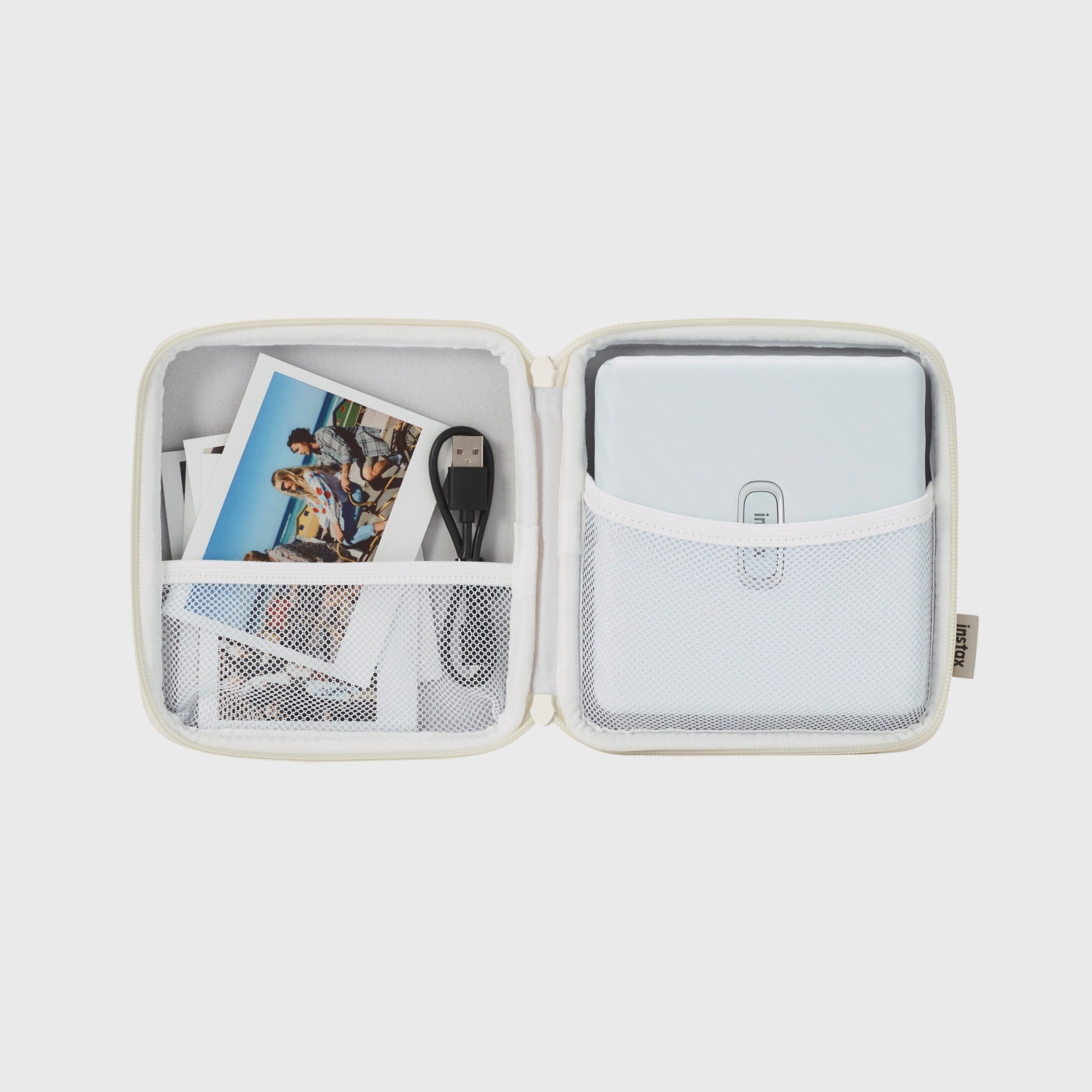instax™ Link WIDE Tasche Ash White
