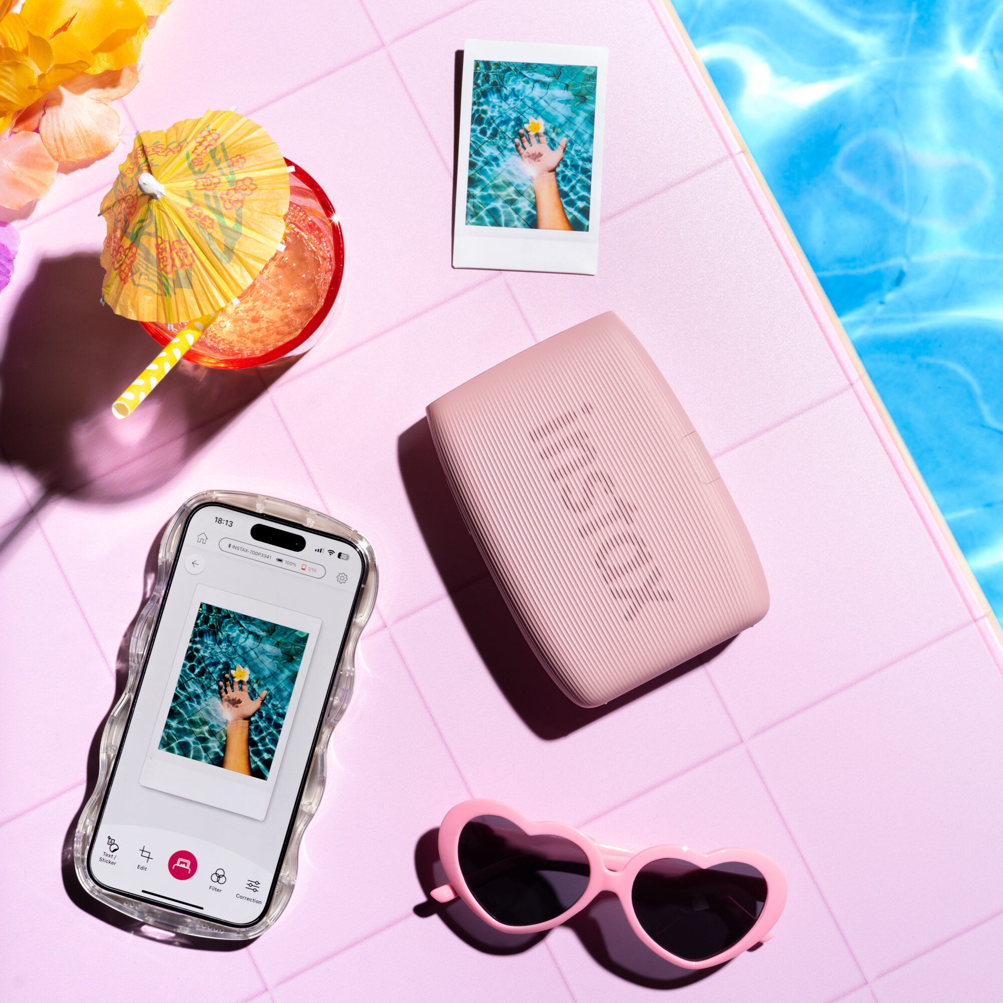 instax mini Link 3 - Rose Pink