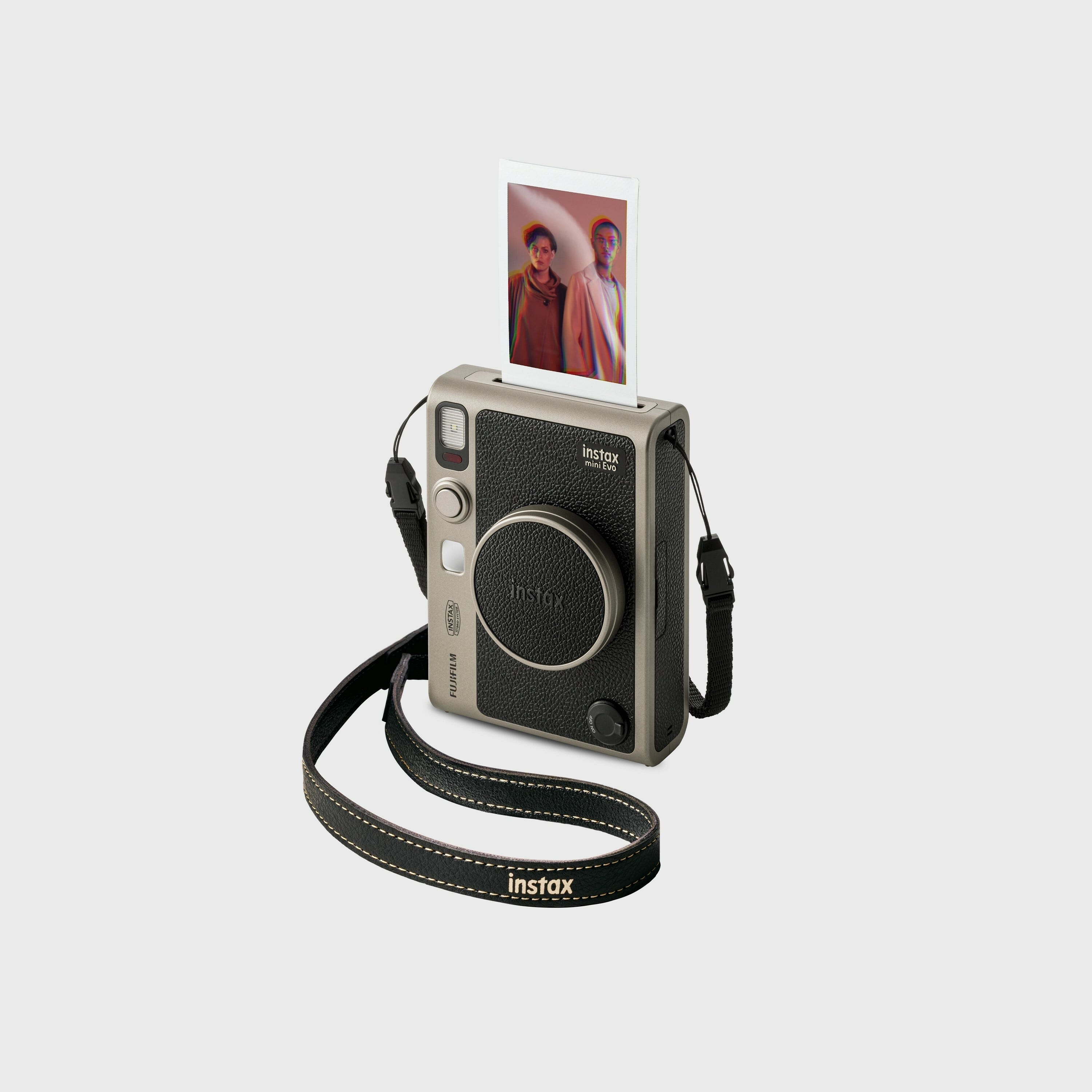 instax mini Evo Anniversary Titanium Gold
