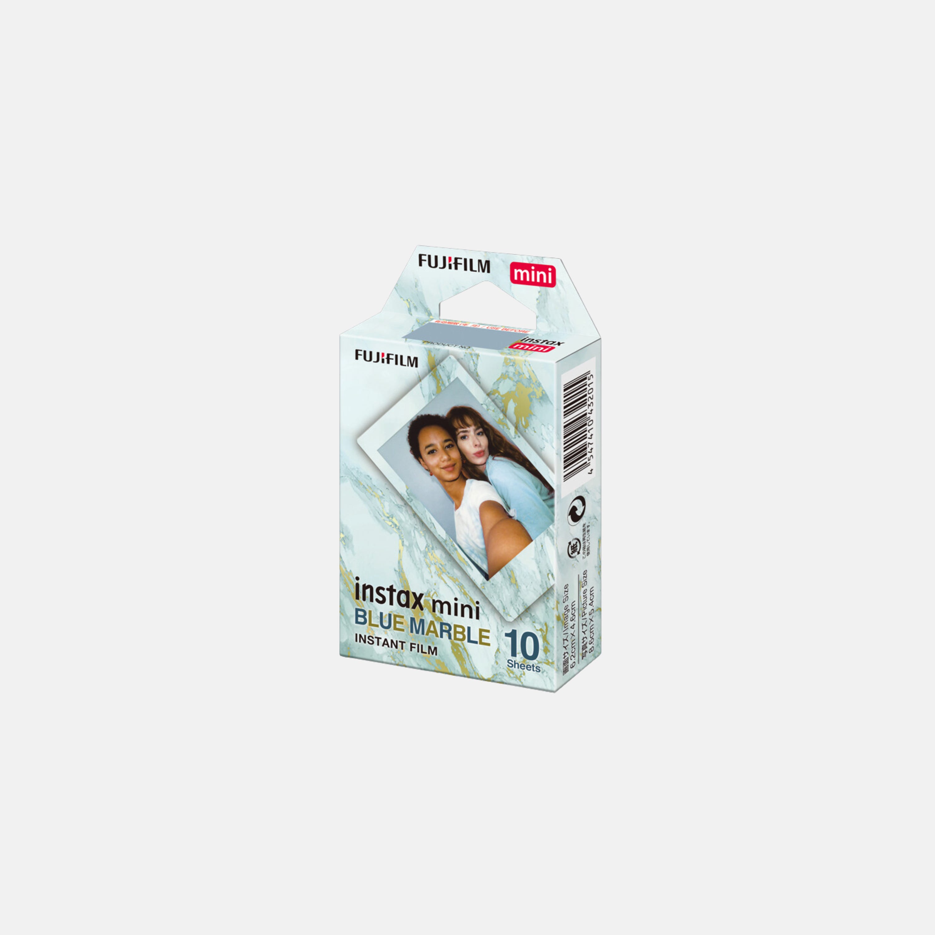 10er-Pack instax mini Deco Film - Blue Marble