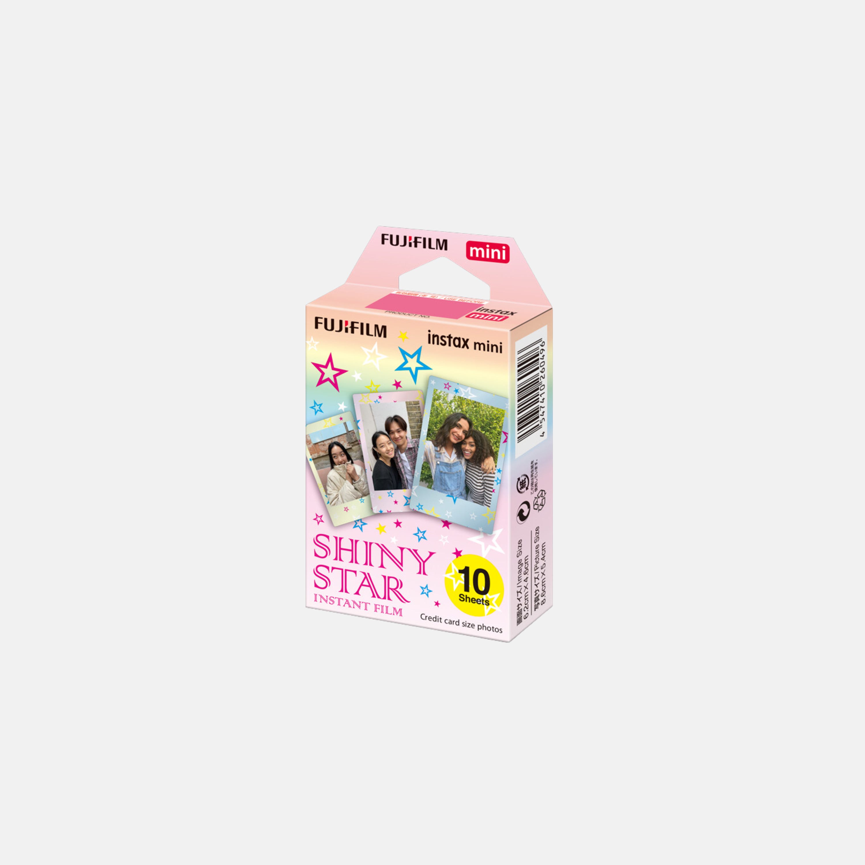 10er-Pack instax mini Deco Film - Shiny Star