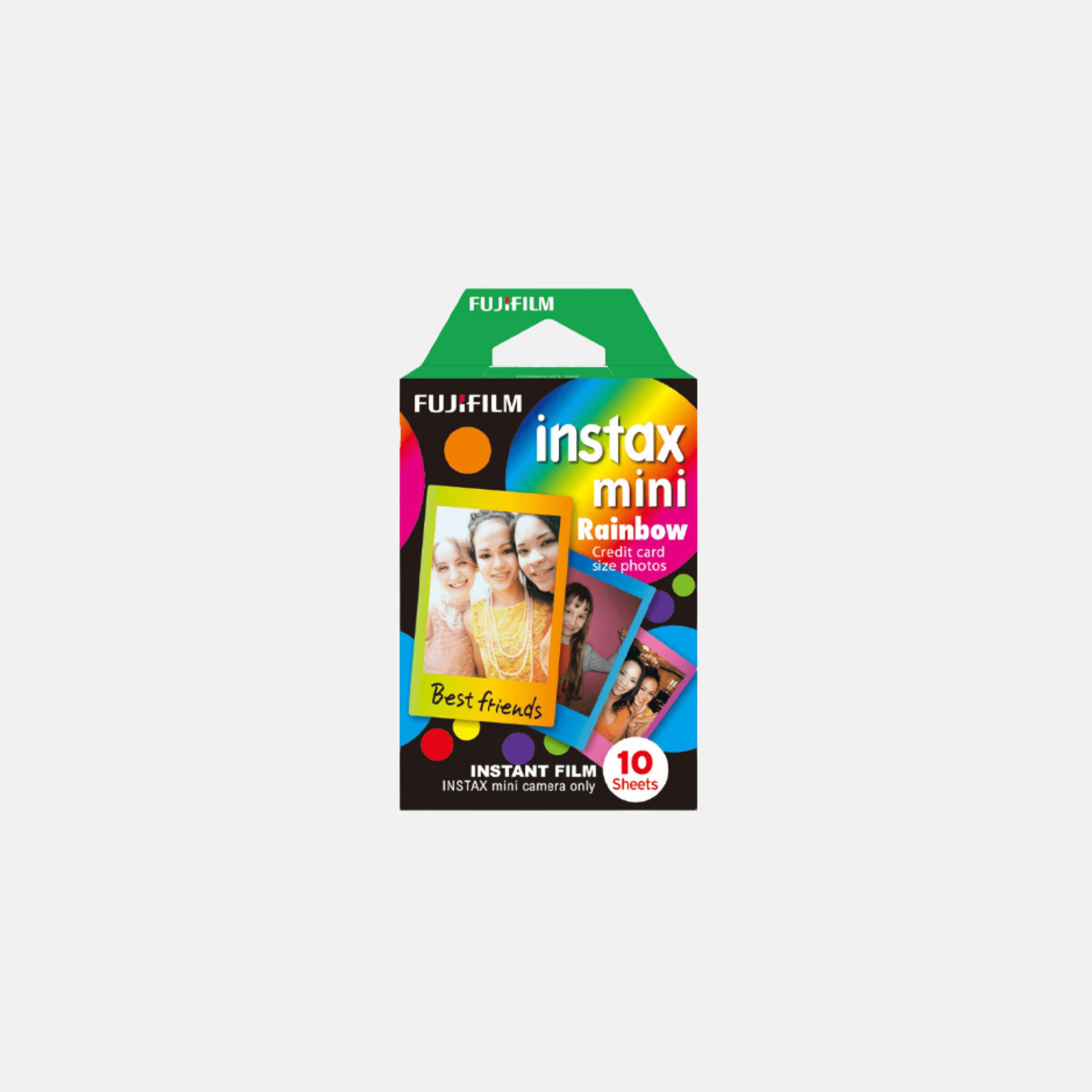 10er-Pack instax mini Deco Film - Rainbow