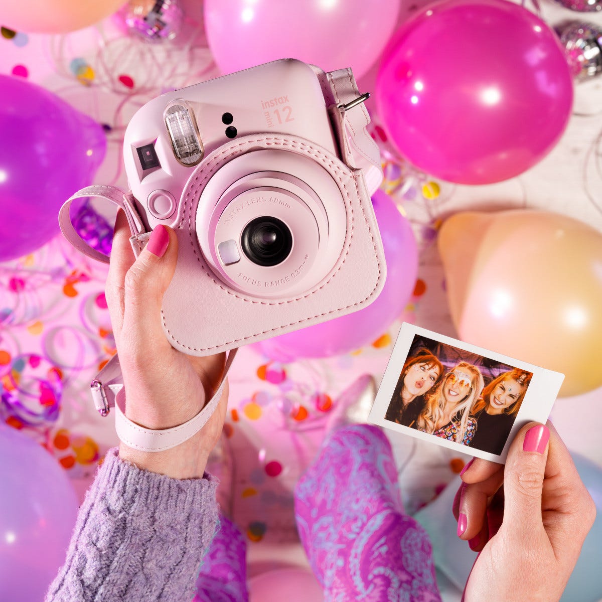 instax mini 12 - Blossom Pink