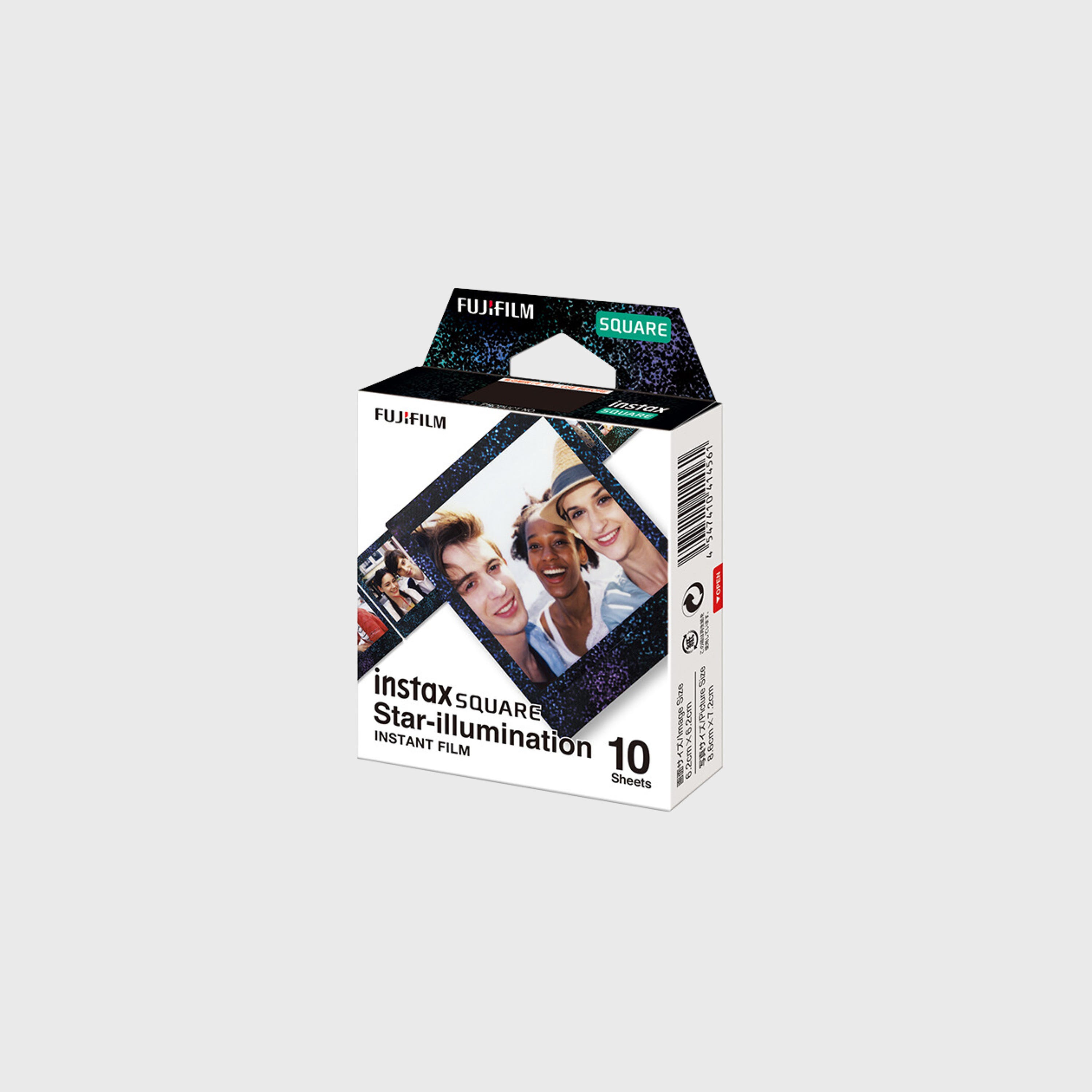 10er-Pack instax SQUARE Film - Star Illumination