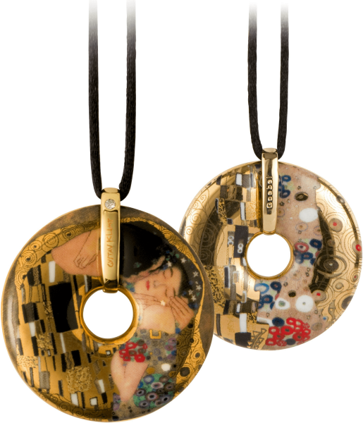 Goebel Halskette Gustav Klimt - Der Kuss
