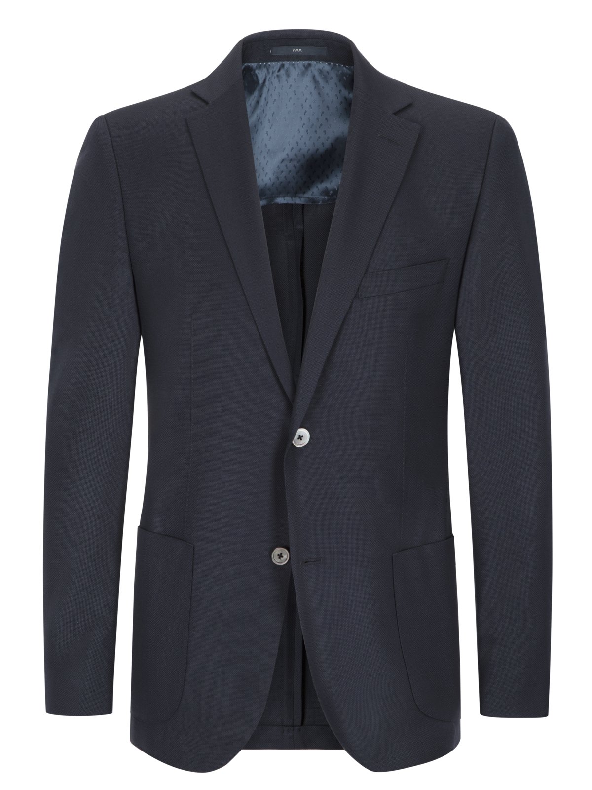 Dressler Sakko in Minimalstruktur, Shaped Fit in 46