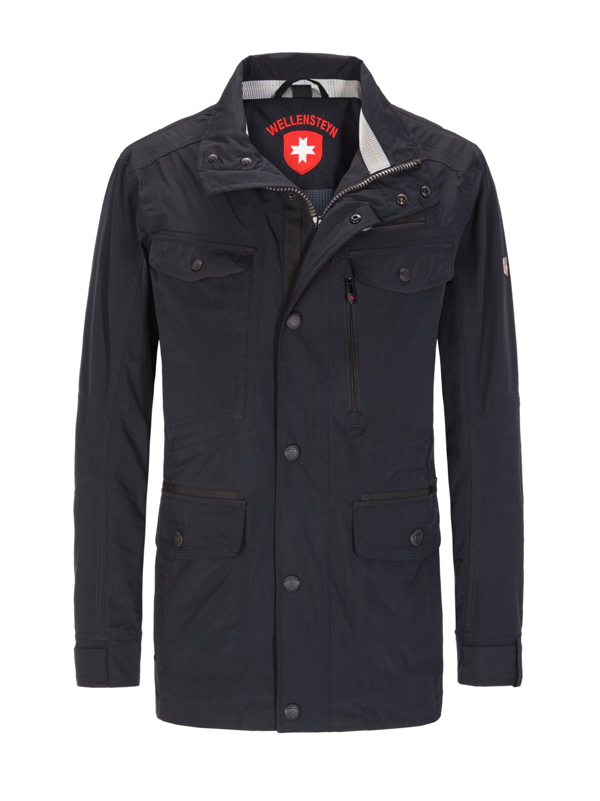 Wellensteyn Fieldjacket Ches mit Logo-Patch in S