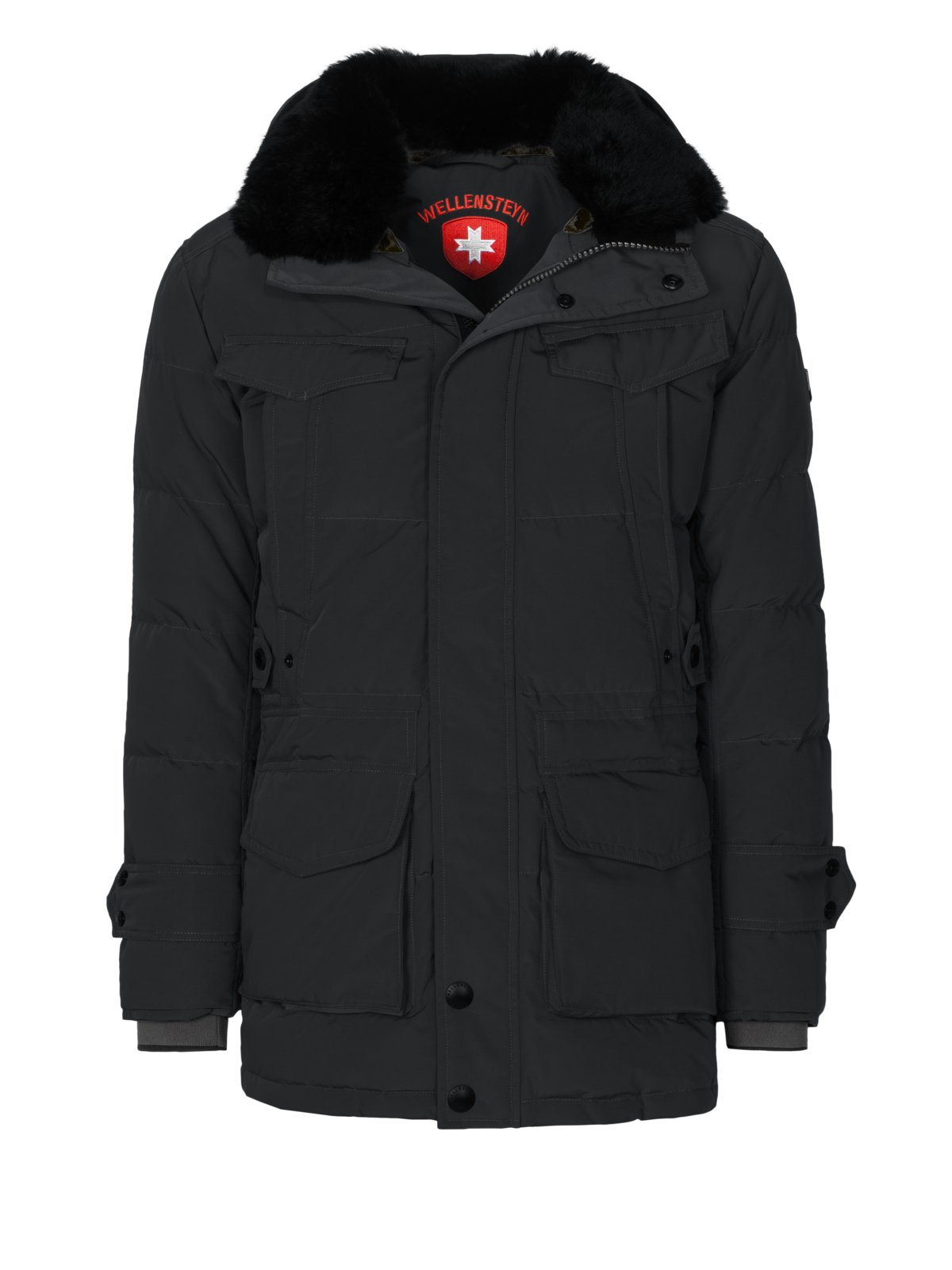 Wellensteyn Funktionale Steppjacke Seamaster mit abnehmbarer Kapuze in M