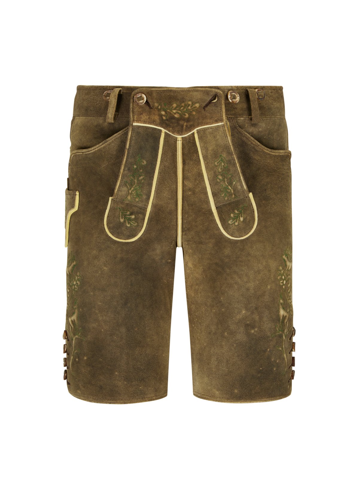 Meindl Traditionelle Lederhose Steirerbua aus Hirschleder in 44