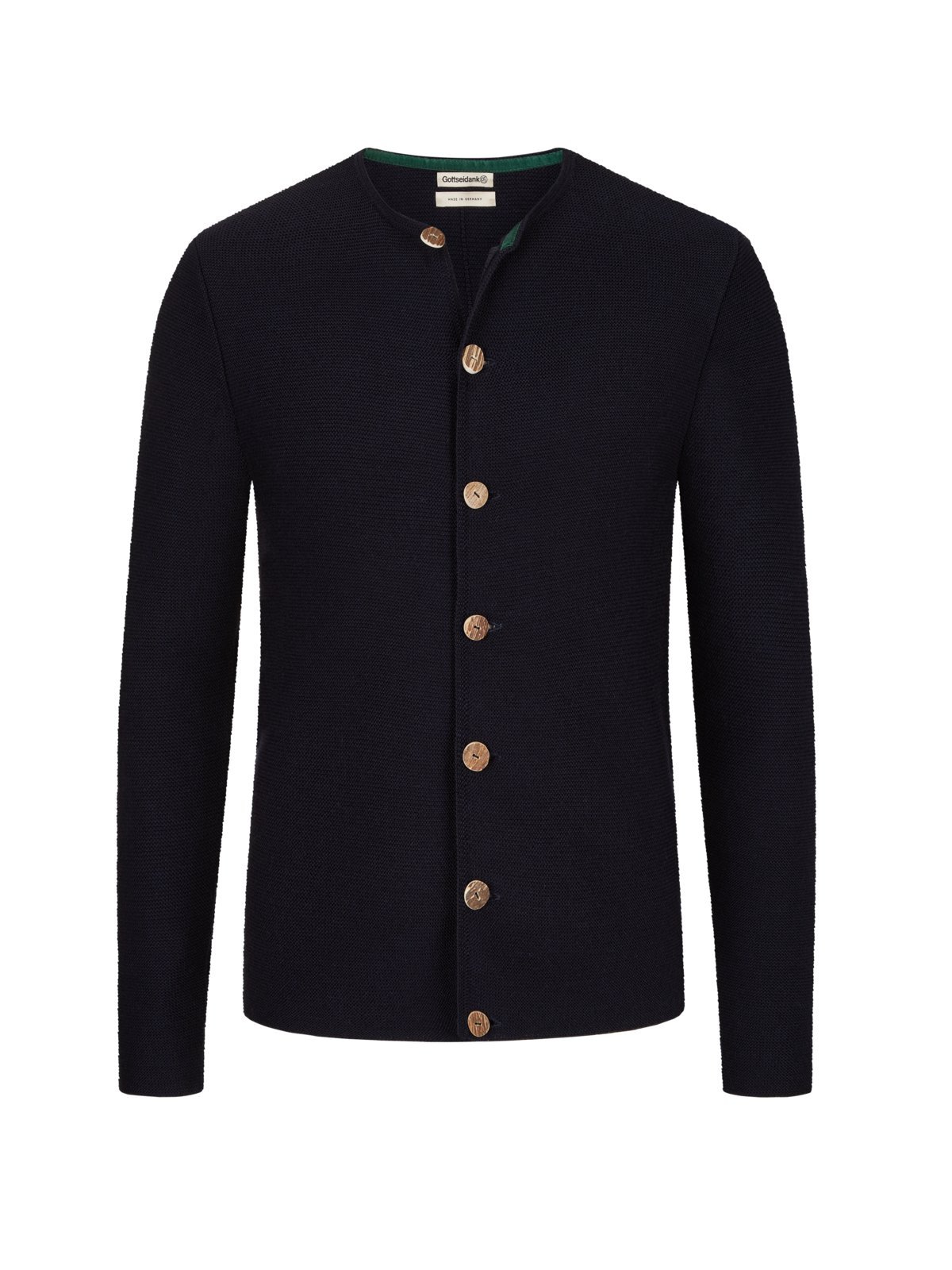 Gottseidank Trachten-Strickjacke aus reiner Schurwolle, Aloisius in S