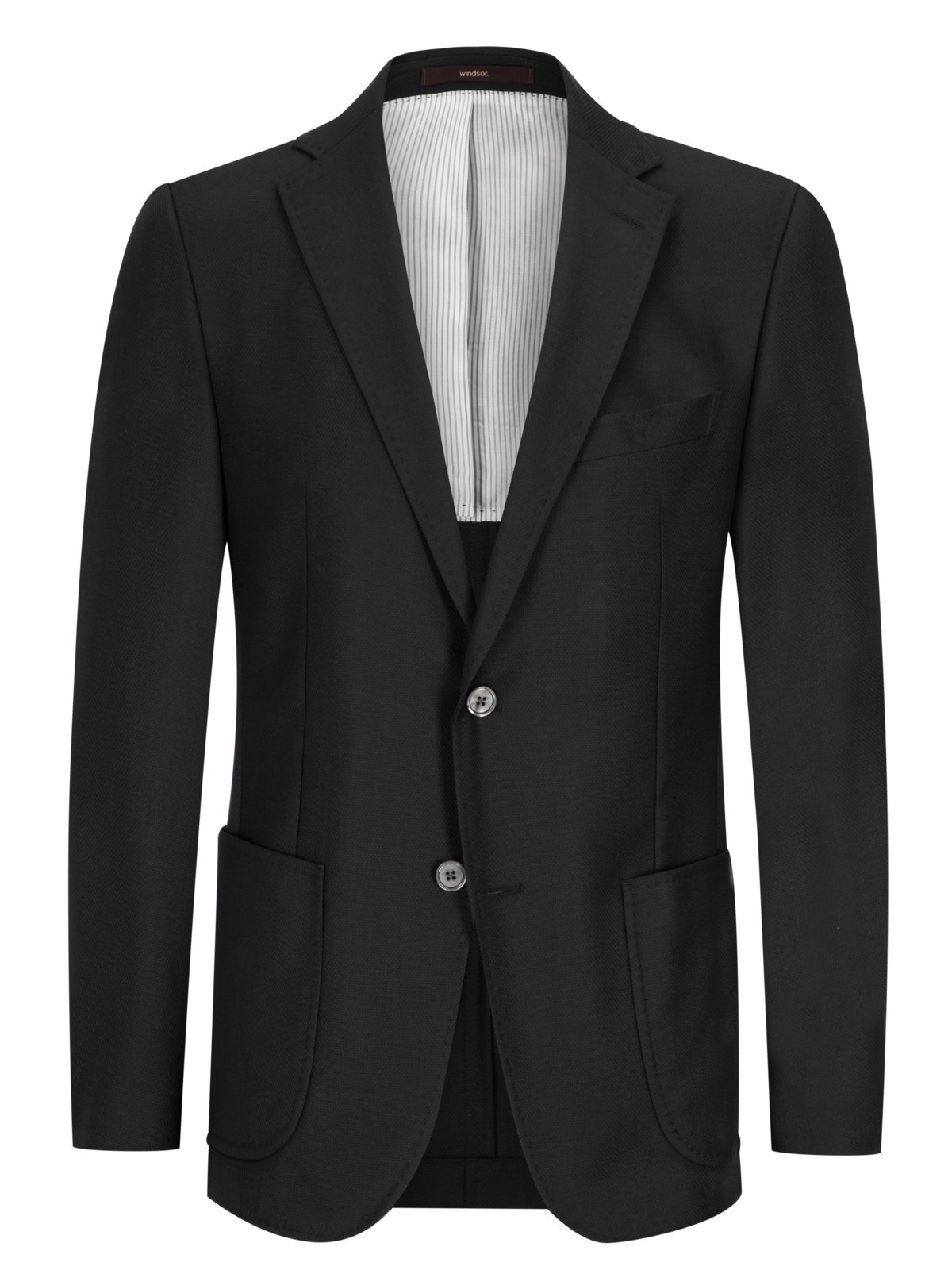 Windsor Sakko in Super 120 Schurwolle, Shaped Fit in 46