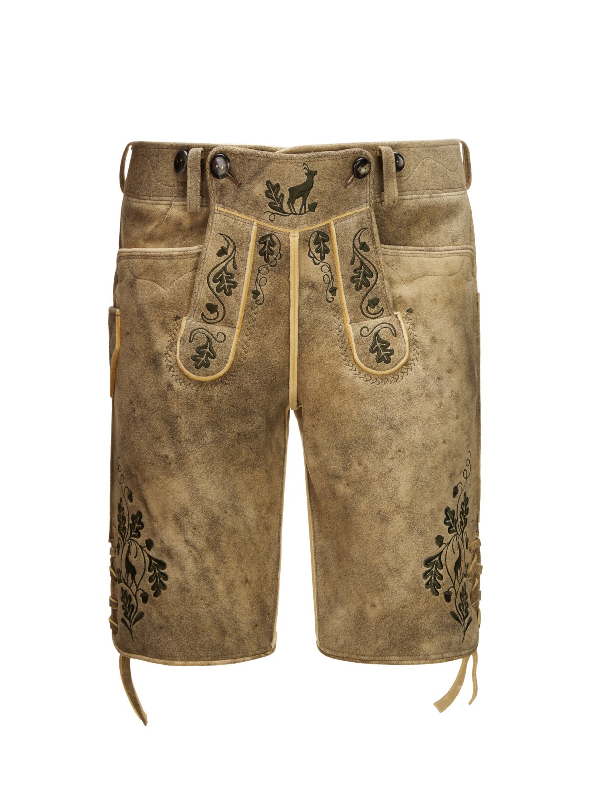 Meindl Lederhose Herzog Max Urform aus Hirschleder in 44