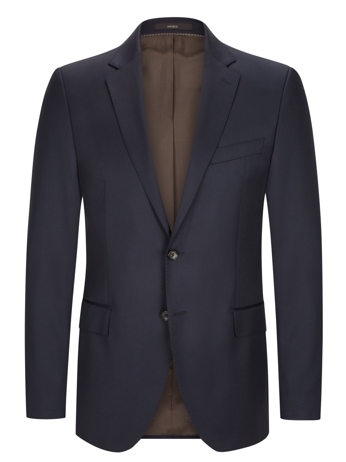 Windsor Baukasten-Sakko aus Schurwolle, Regular Fit in 46