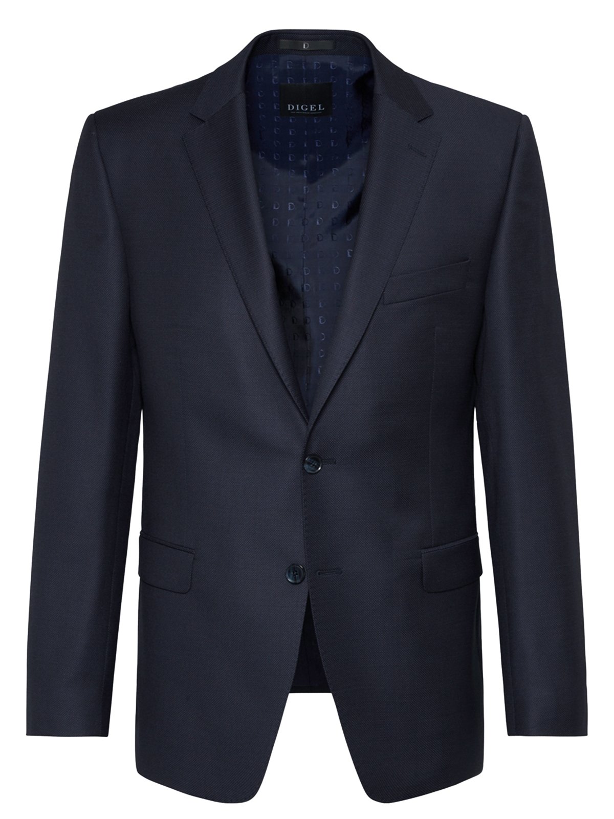 Digel Sakko Duncan aus Schurwolle mit Pinpoint-Muster, Modern Fit in 25,5