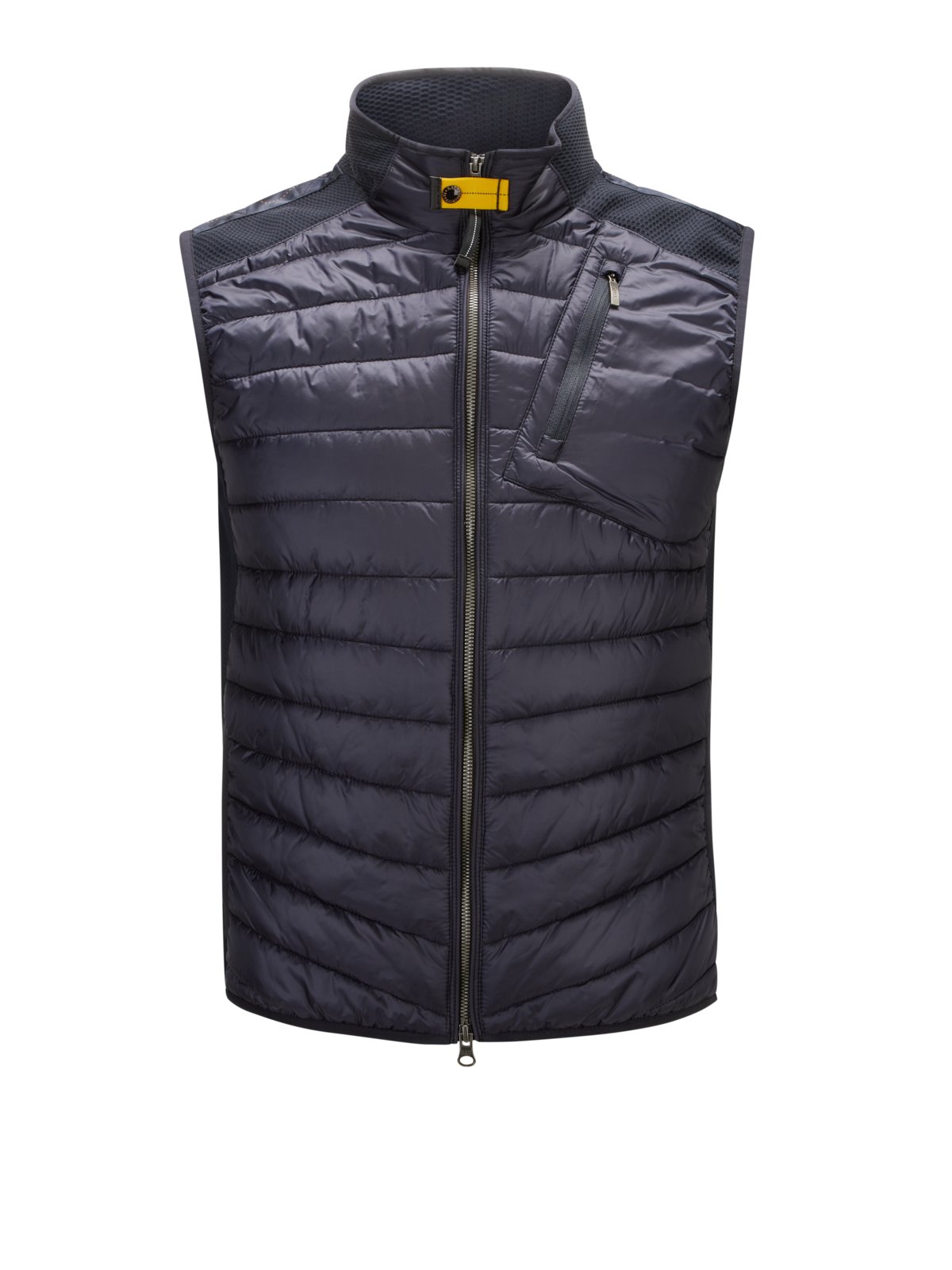 Parajumpers Hybrid-Steppweste Zavier mit elastischen Mesh-Einsätzen in S