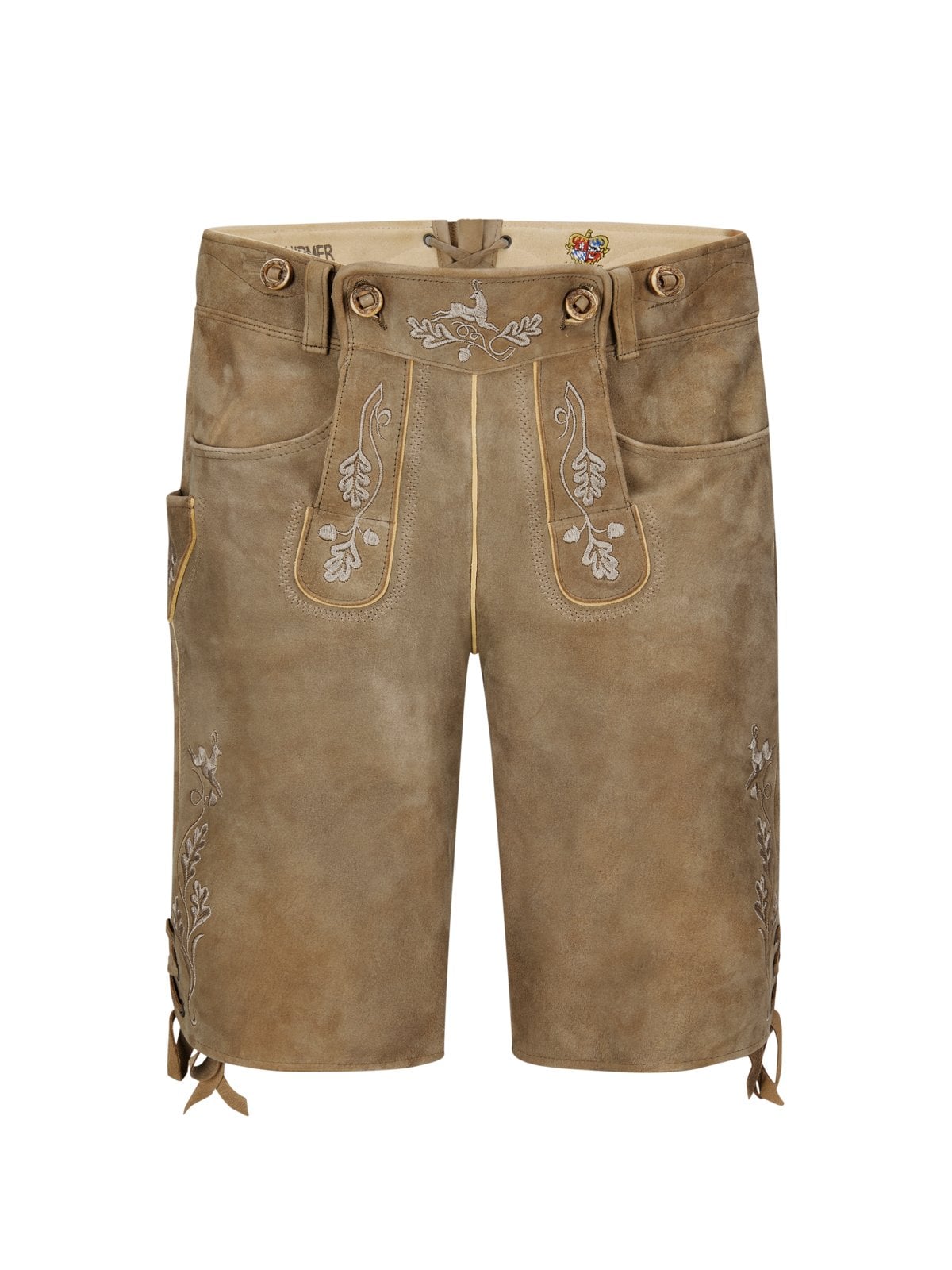 Meindl Lederhose Aschheim aus Ziegenleder, HIRMER-Edition in 44