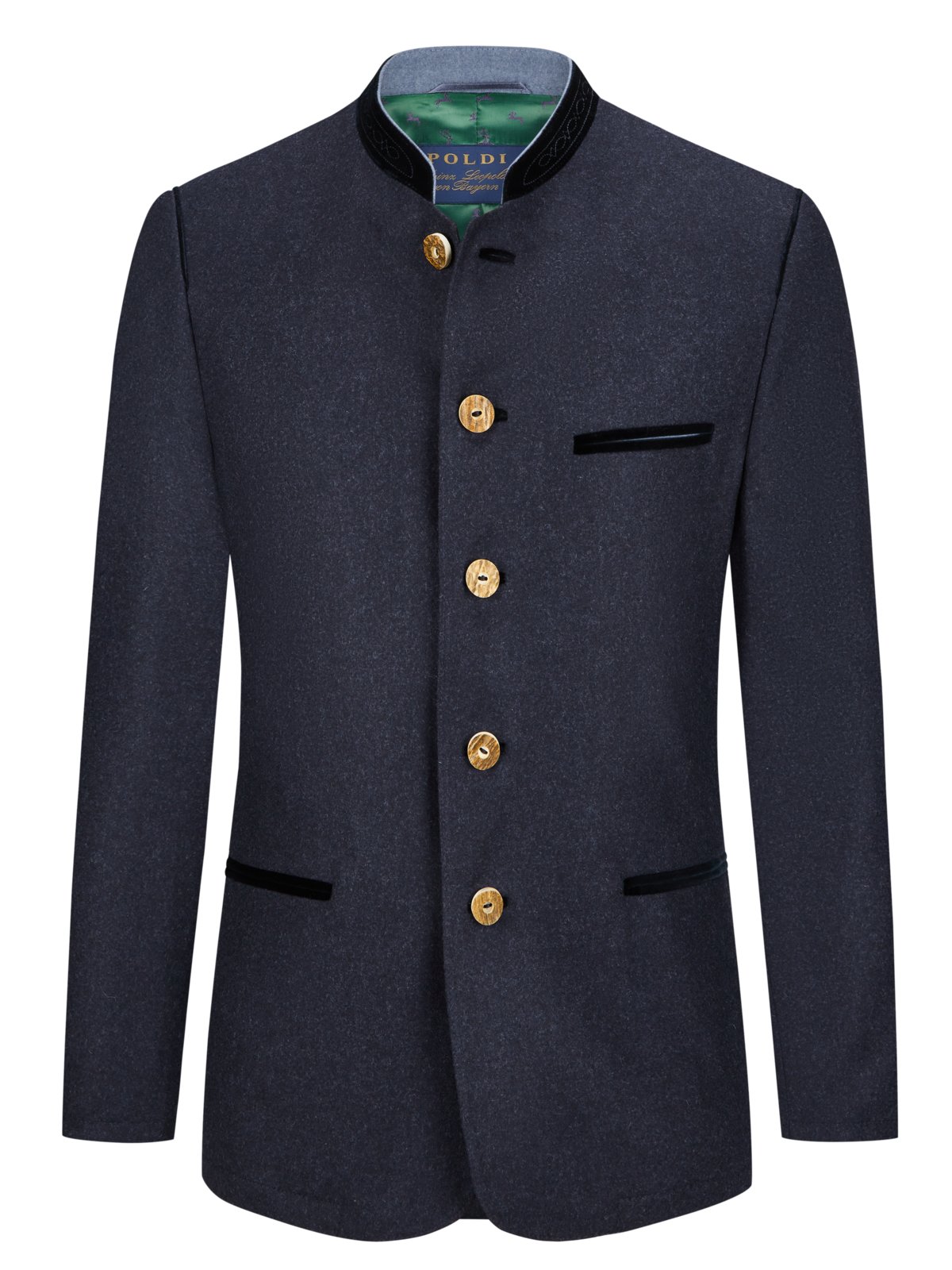 Poldi Traditioneller Trachten-Janker aus Schurwolle in 27