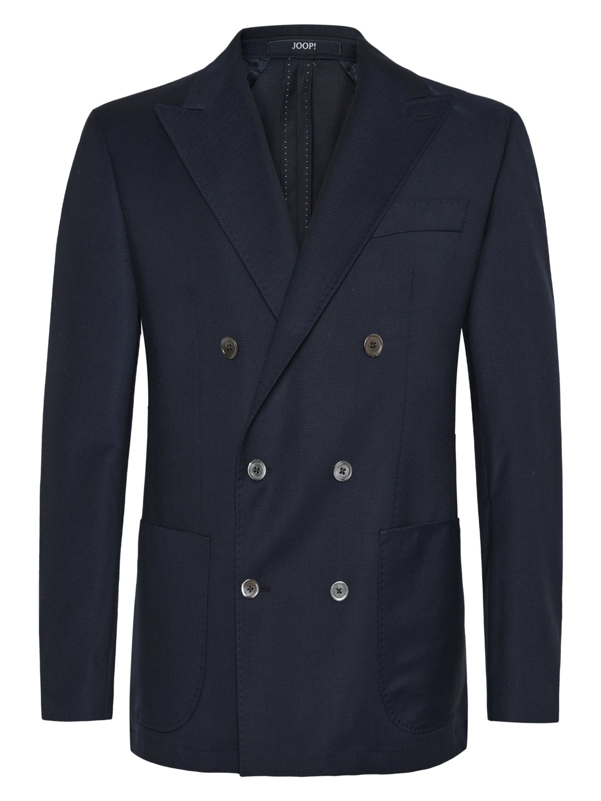 Joop! Zweireihiger Blazer mit dezenter Webstruktur, Slim Fit in 44
