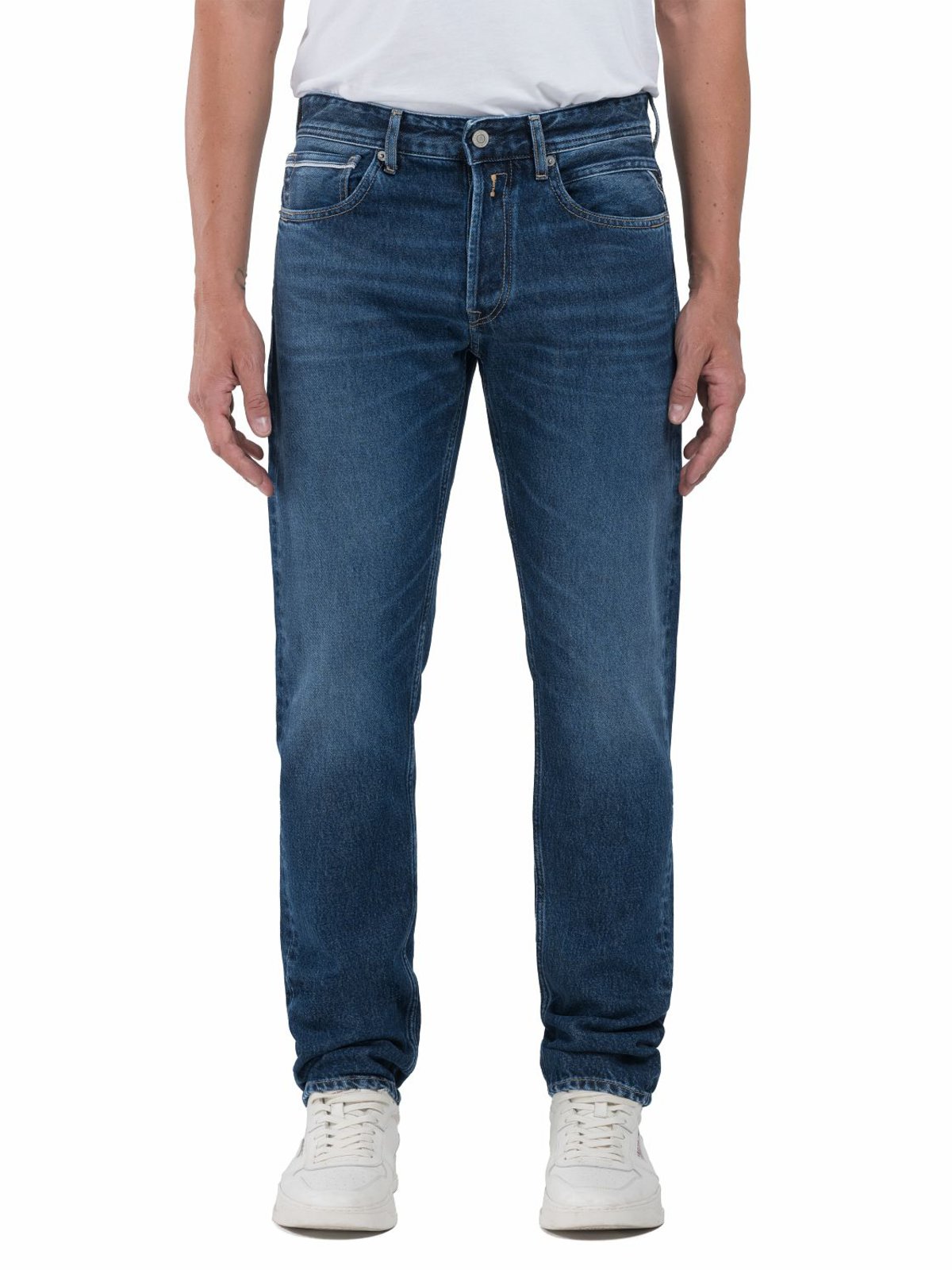 Replay Jeans Grover aus Baumwolle, Straight Fit in 29/32