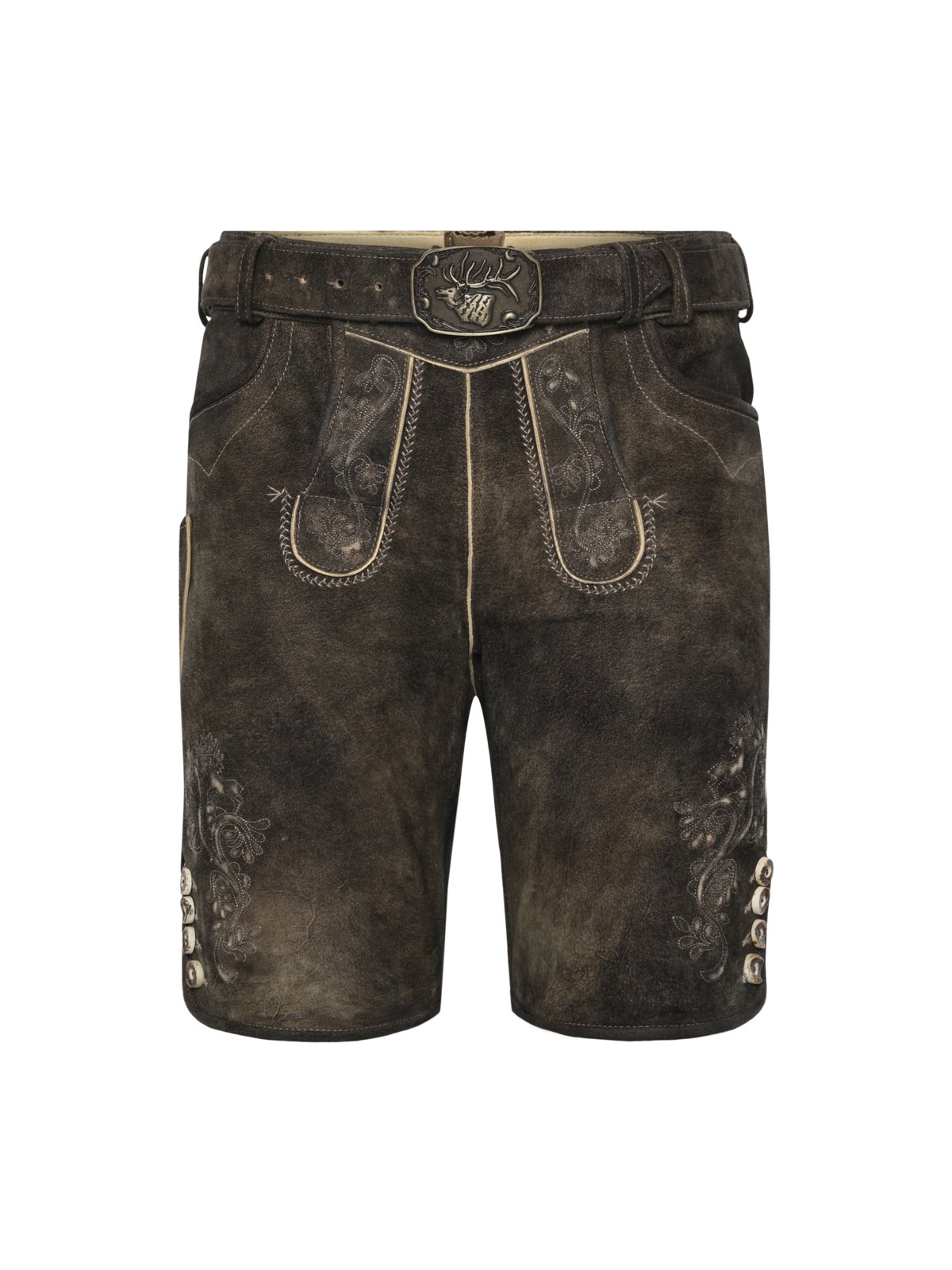Spieth & Wensky Traditionelle Lederhose Everest aus weichem Ziegenleder in 44