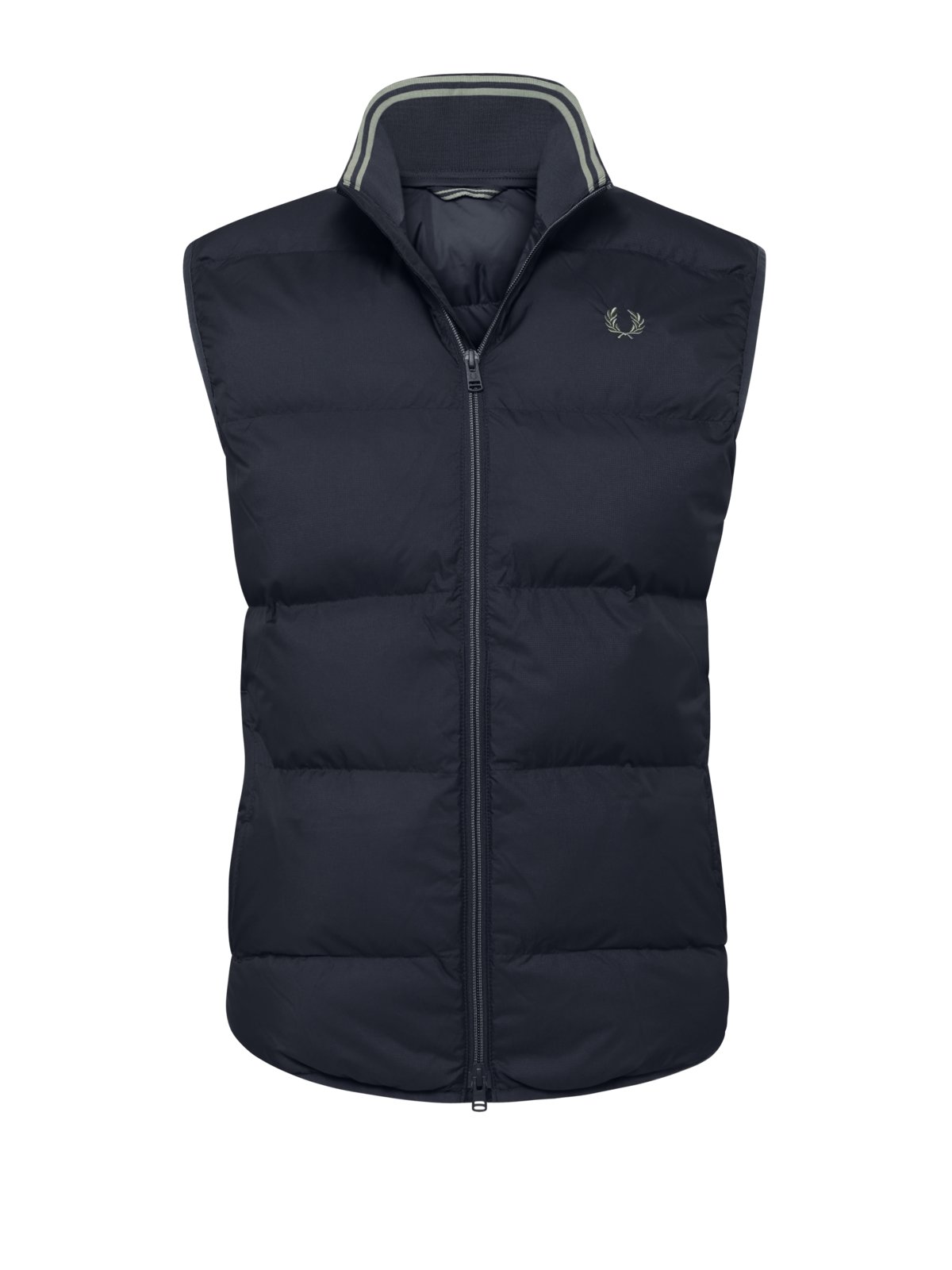 Fred Perry Steppweste mit Logo-Stickerei in S