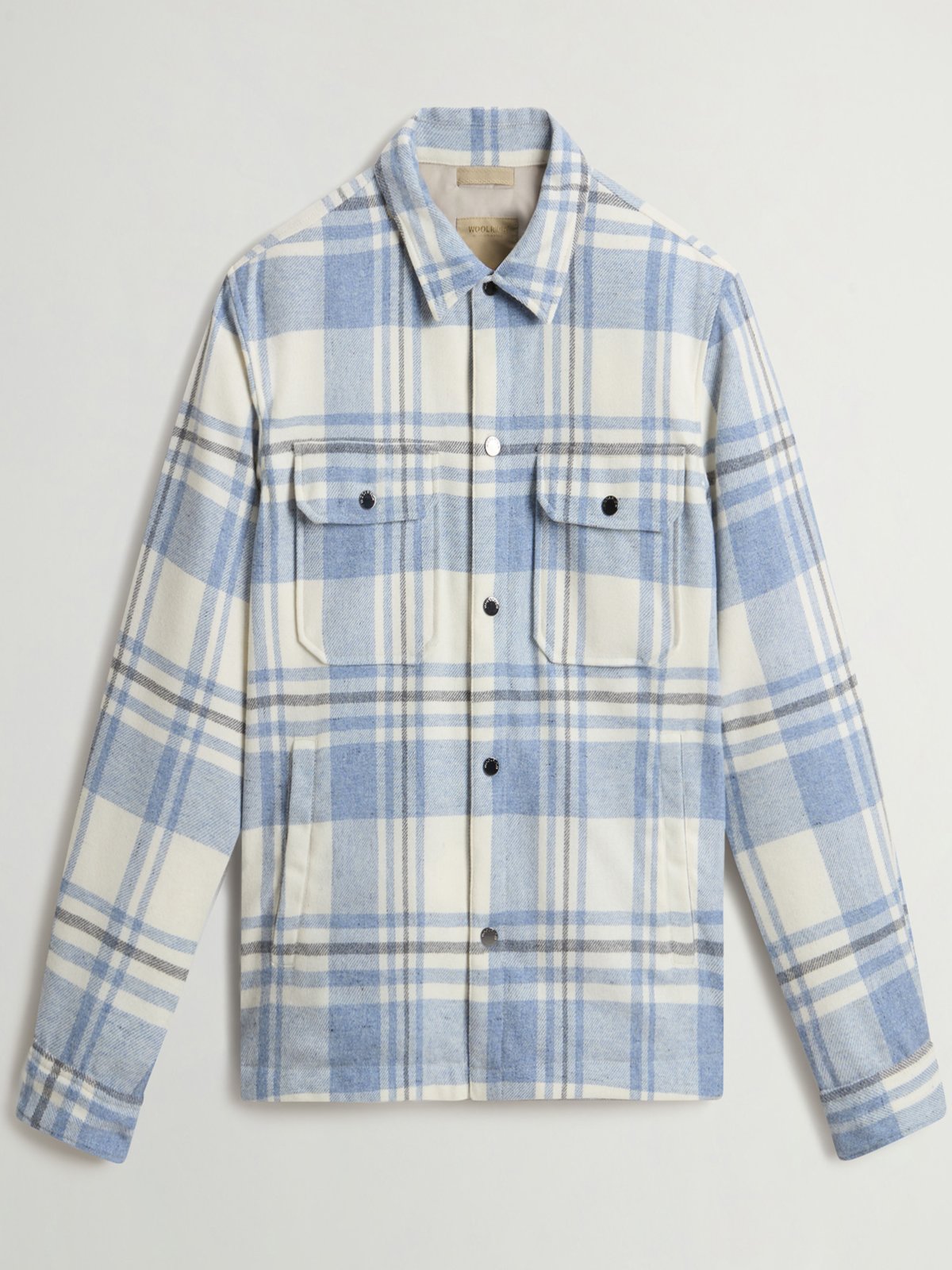 Woolrich Overshirt mit Daunenfüllung und Karomuster in M