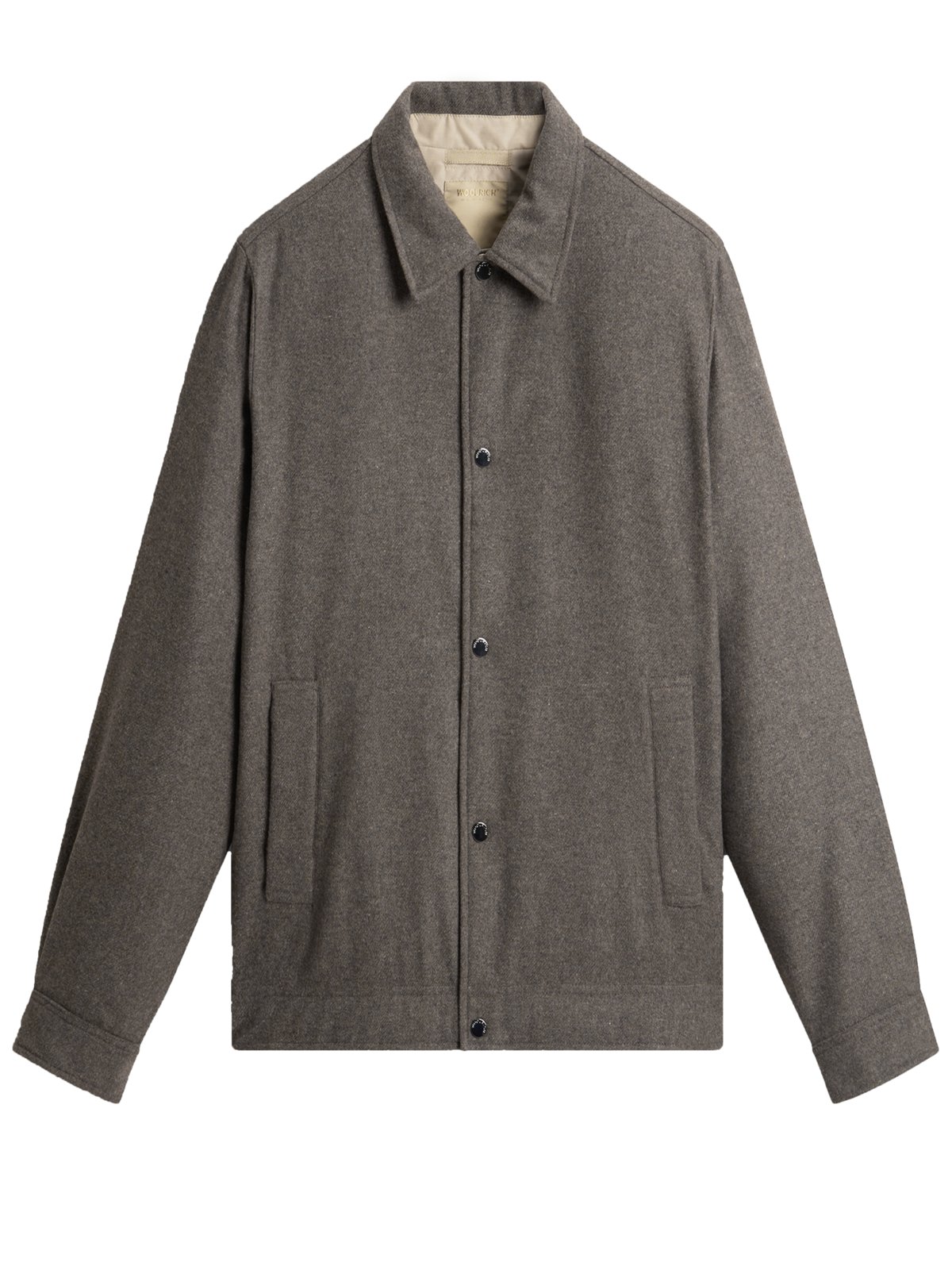 Woolrich Daunen-Overshirt aus einem Wollgemisch in M