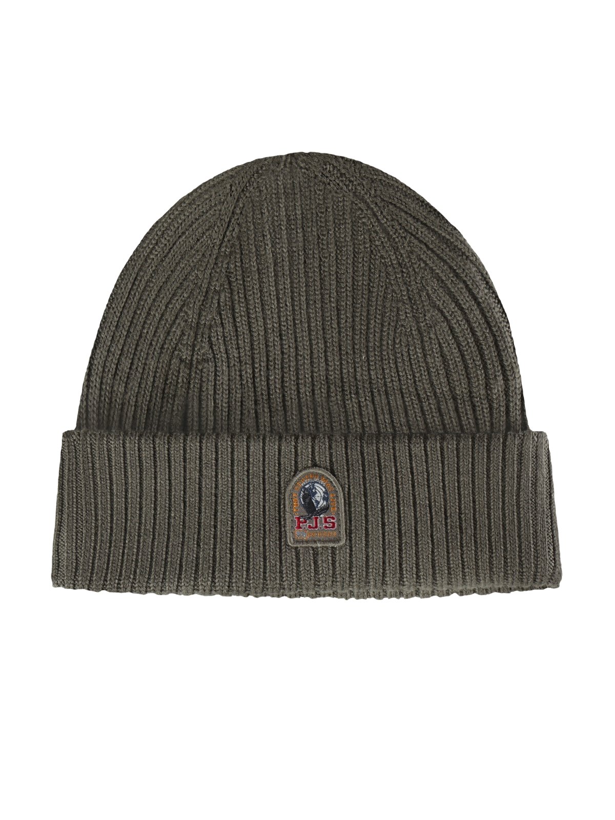 Parajumpers Strickmütze aus einem Merinowoll-Mix mit Logo-Aufnäher in 0
