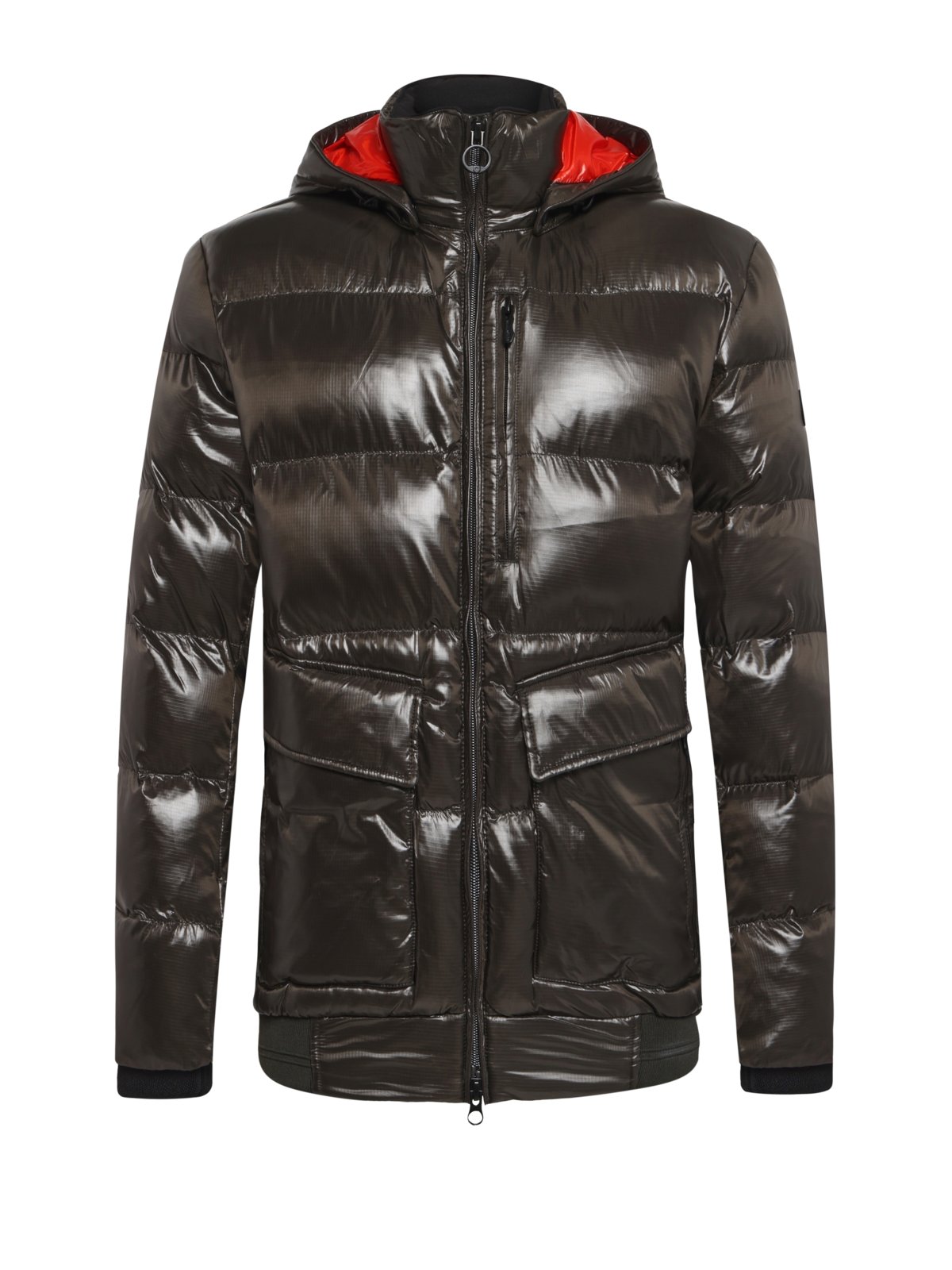 Wellensteyn Gesteppte Pufferjacke in Glanzoptik mit abnehmbarer Kapuze in S