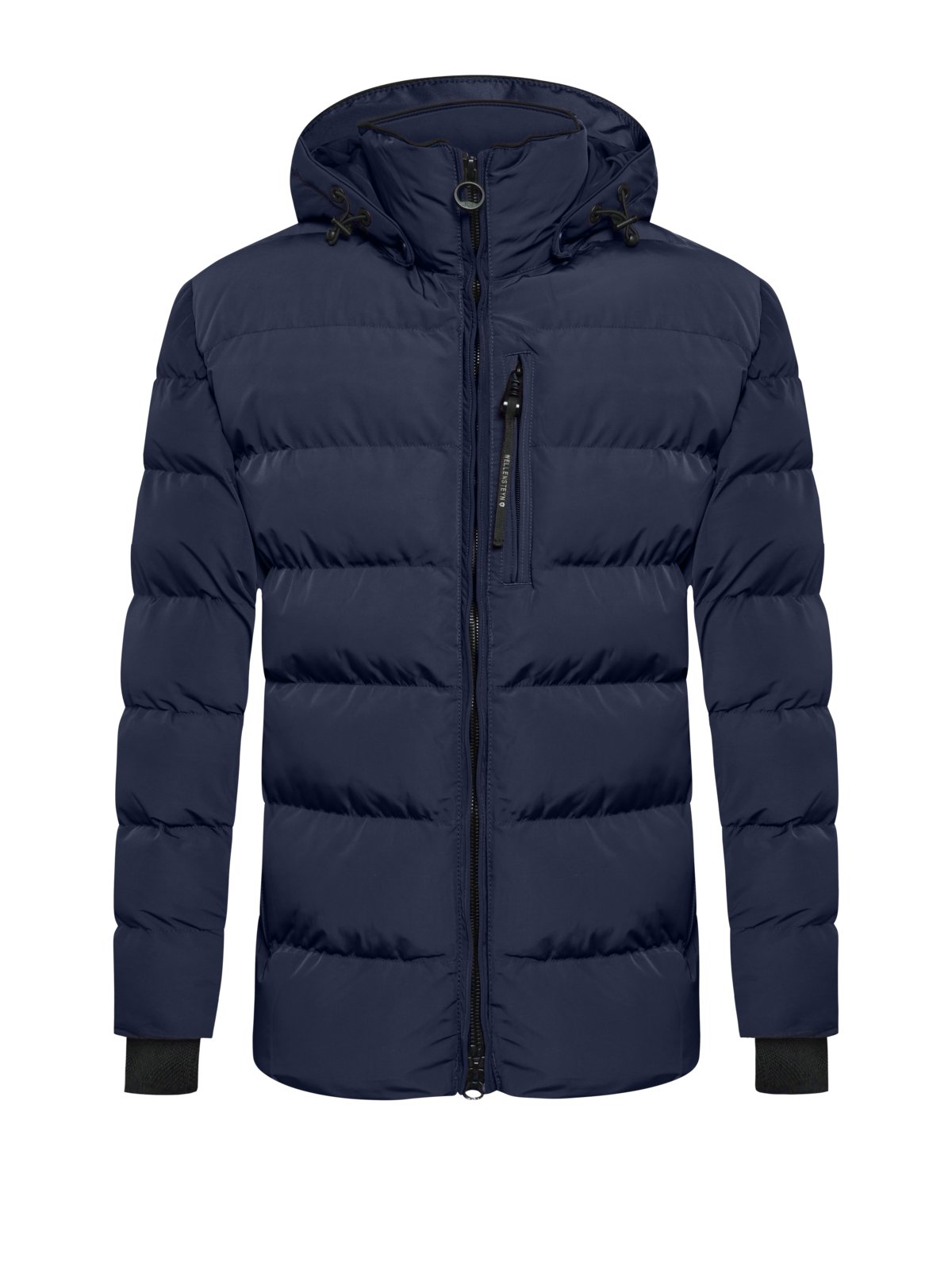 Wellensteyn Gesteppte Pufferjacke Blackbird mit abtrennbarer Kapuze in XL