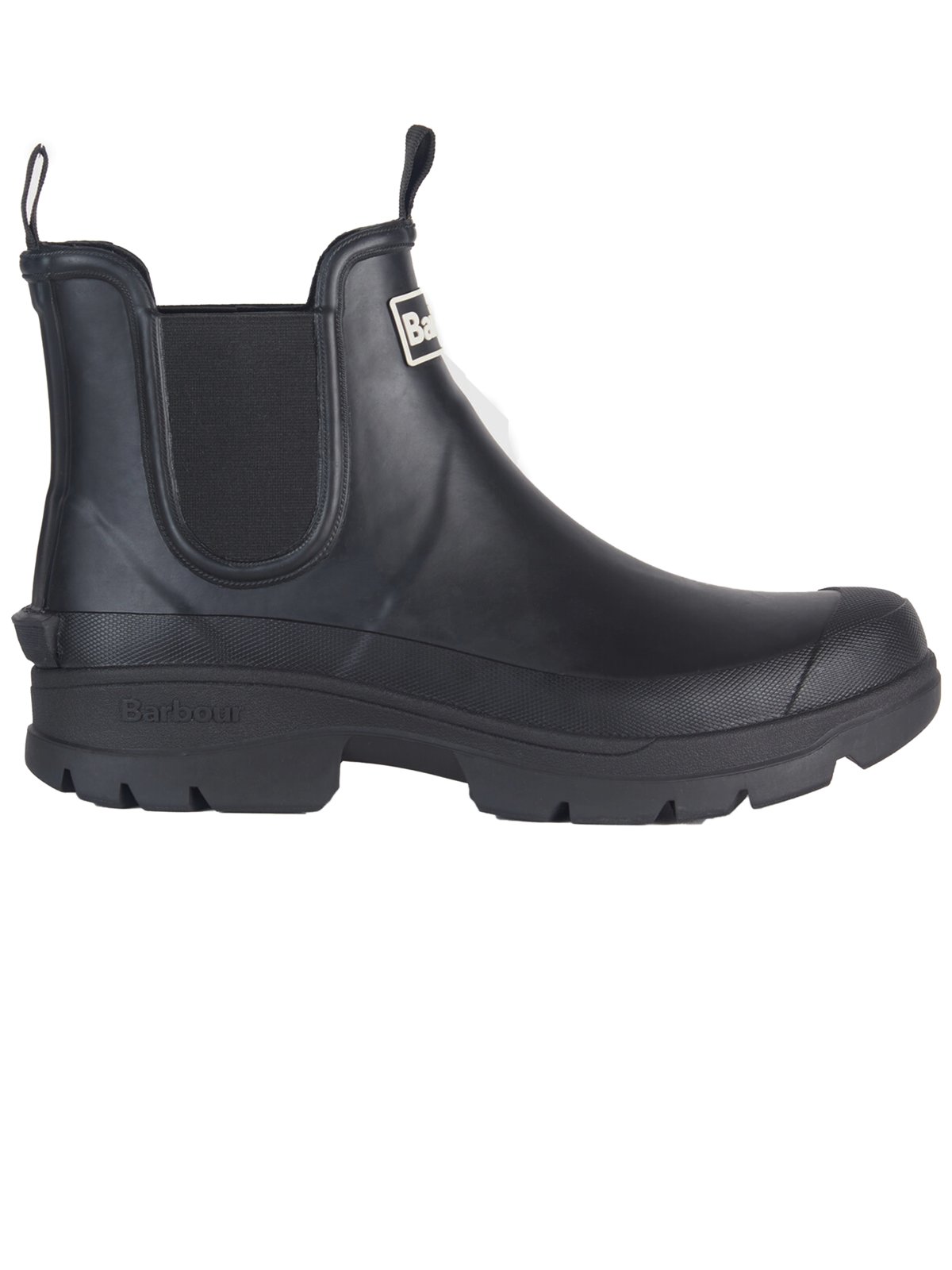 Barbour Gummistiefel Nimbus in Chelsea-Form mit Label-Emblem in 6