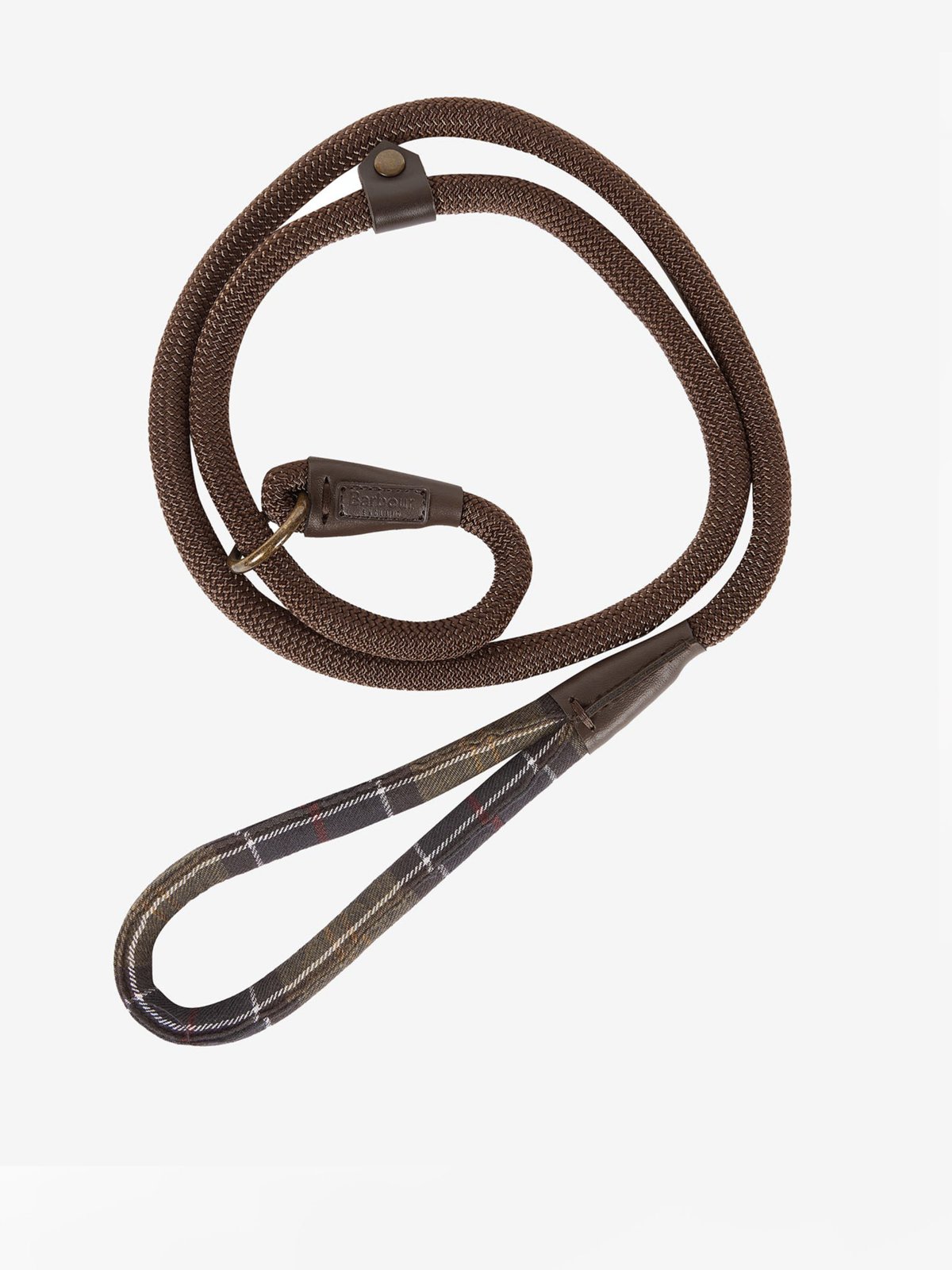 Barbour Hundeleine aus Baumwolle mit Tartanmuster in 0