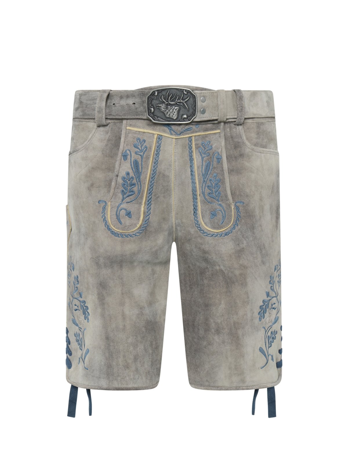 Spieth & Wensky Trachten-Lederhose Garvin mit traditionellen Stickereien in 44