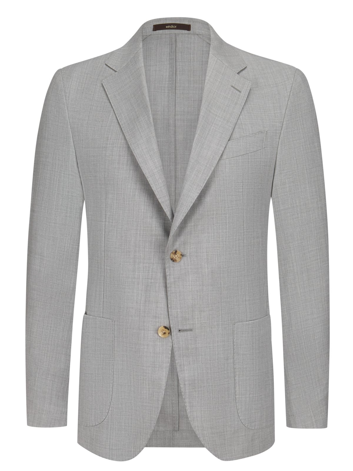 Windsor Ungefüttertes Sakko aus Reda Schurwolle, Shaped Fit in 44