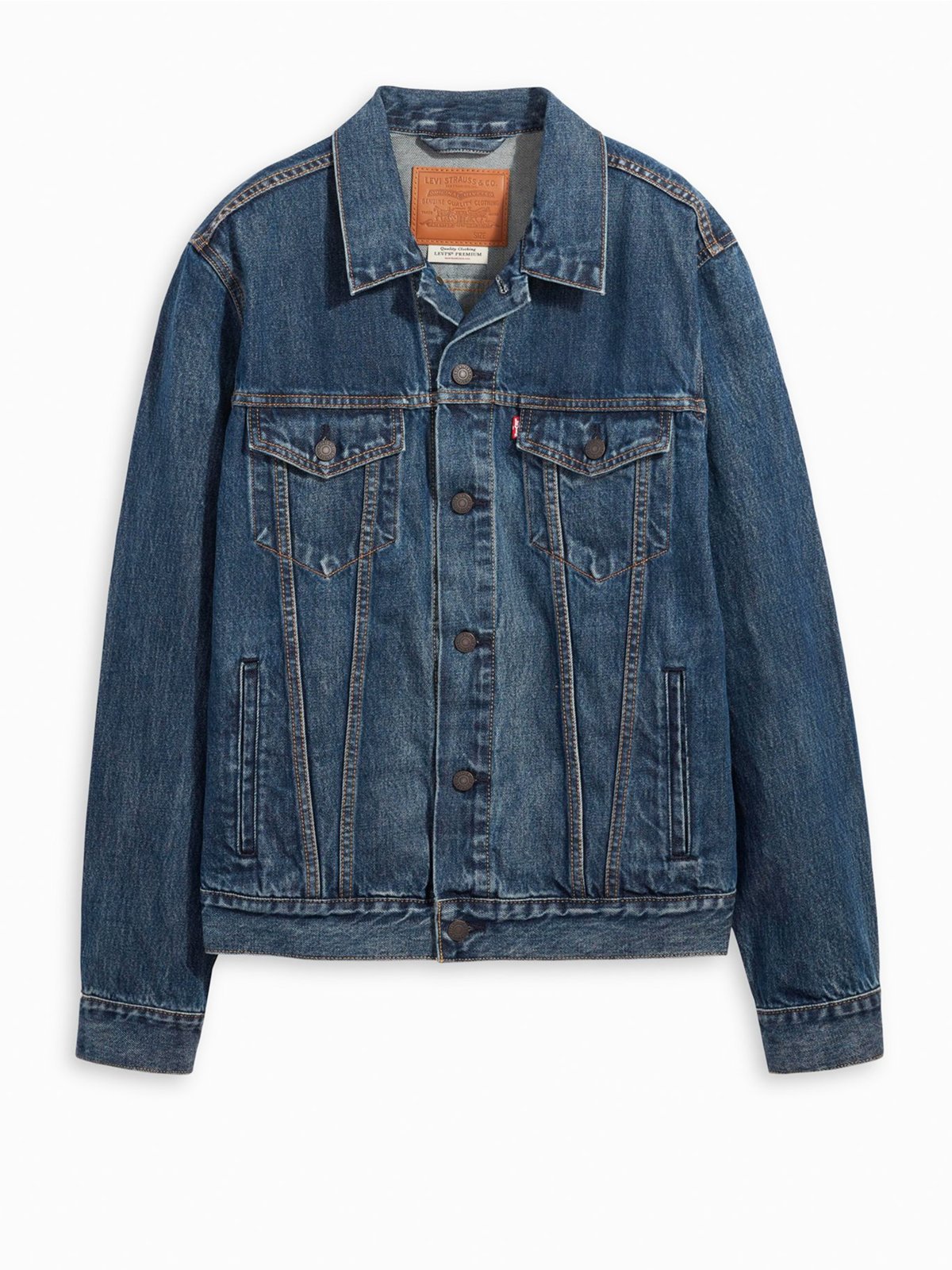 Levi's Jeansjacke Trucker mit Label-Fähnchen in S