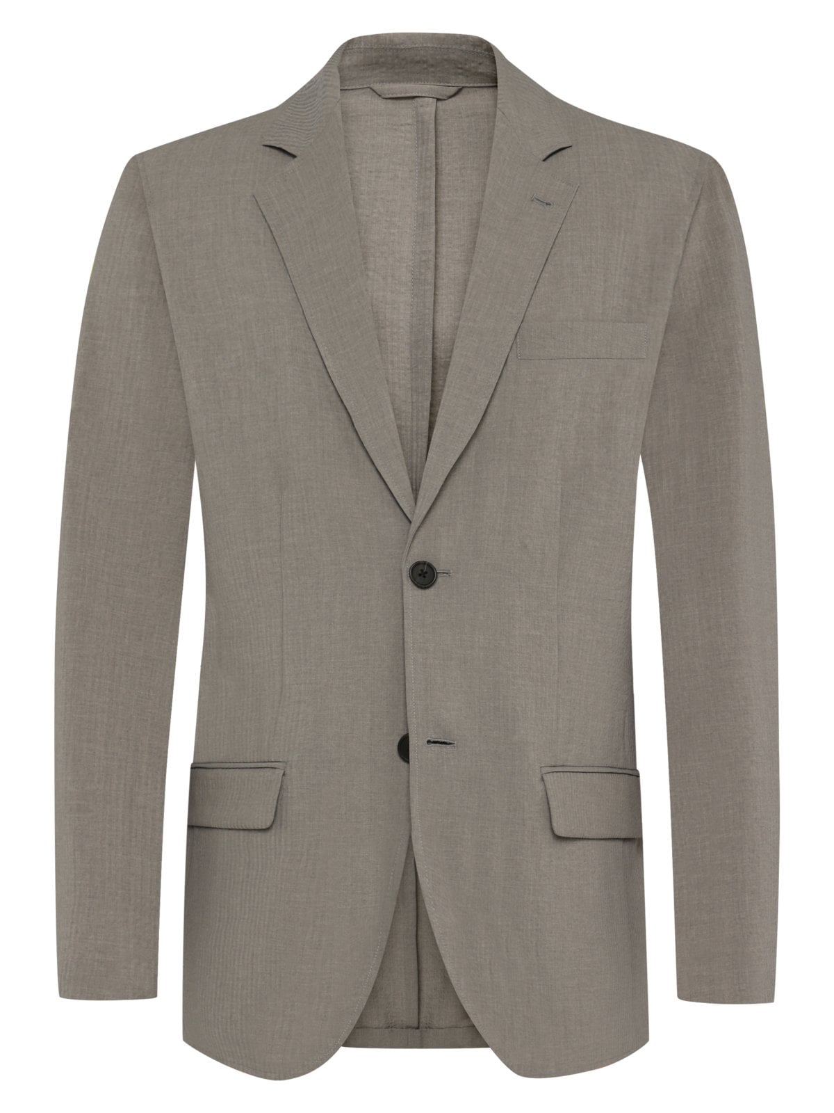 Emporio Armani Einreiher-Sakko in Seersucker-Qualität mit Reverskragen in 48