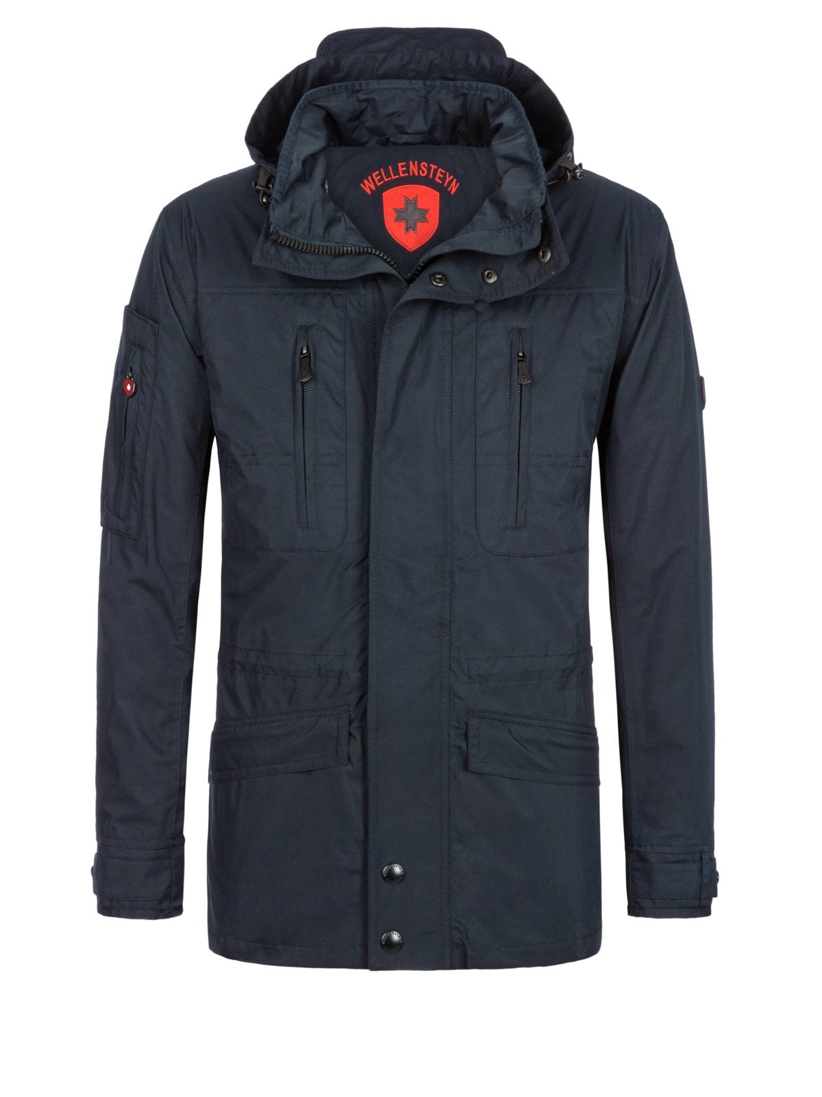 Wellensteyn Leichte Funktionsjacke mit Fleece-Futter und Kapuze in S