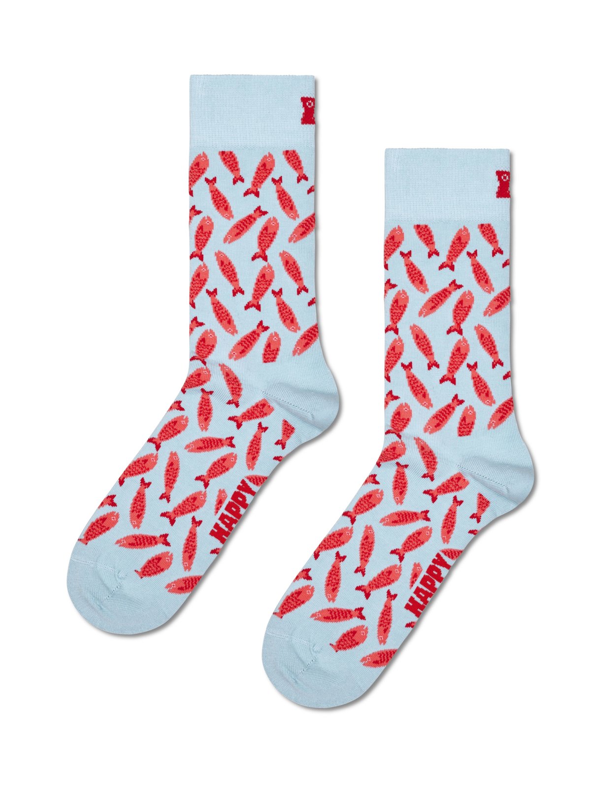 Happy Socks Socken mit Fisch-Motiven und Stretch in 0