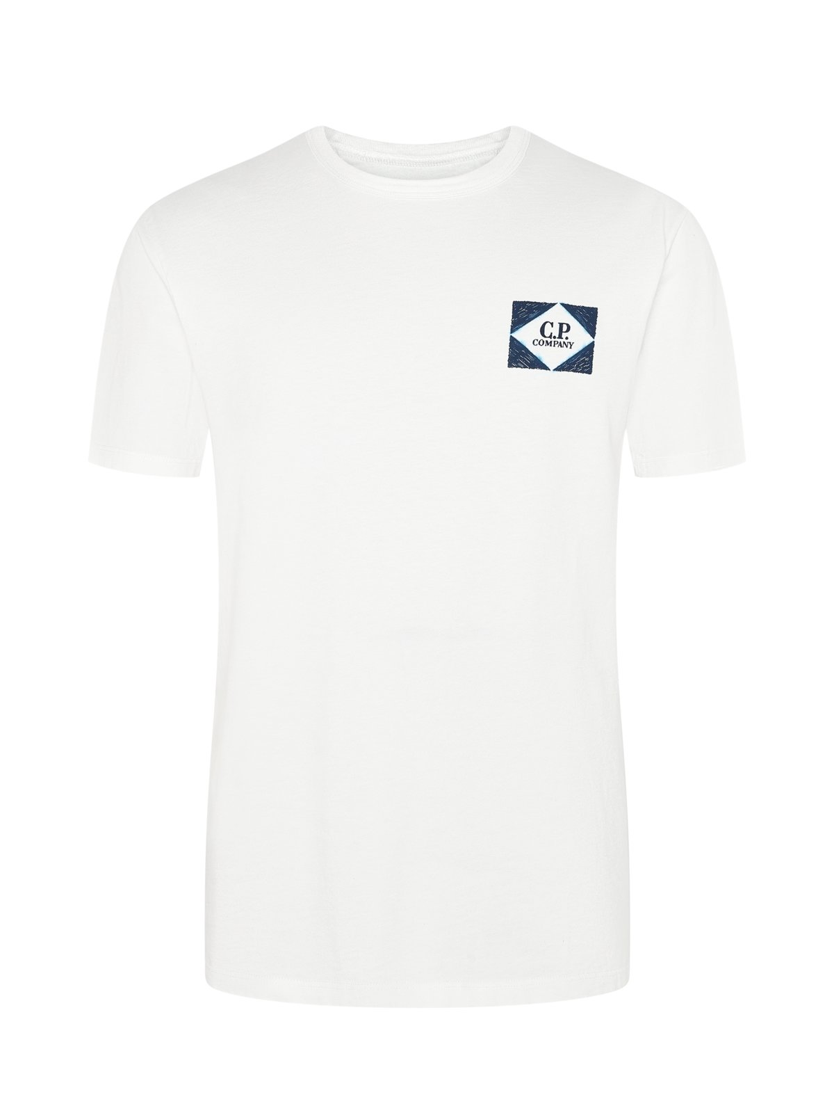 C.P. Company Leichtes T-Shirt aus Baumwolle mit Logo-Print in M