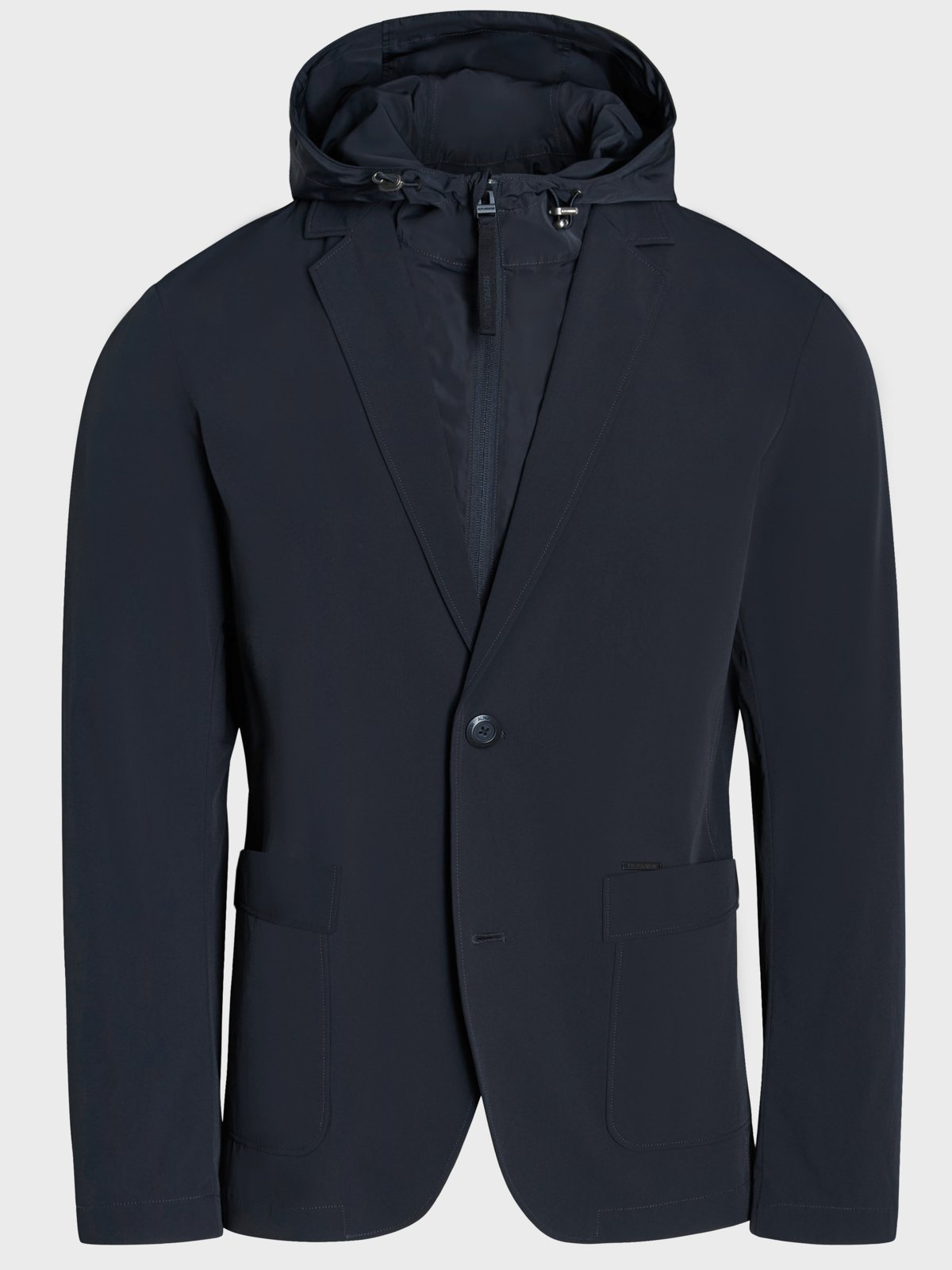 Alpha Tauri 4-Way Stretch-Sakko mit heraustrennbarer Kapuzenblende in S