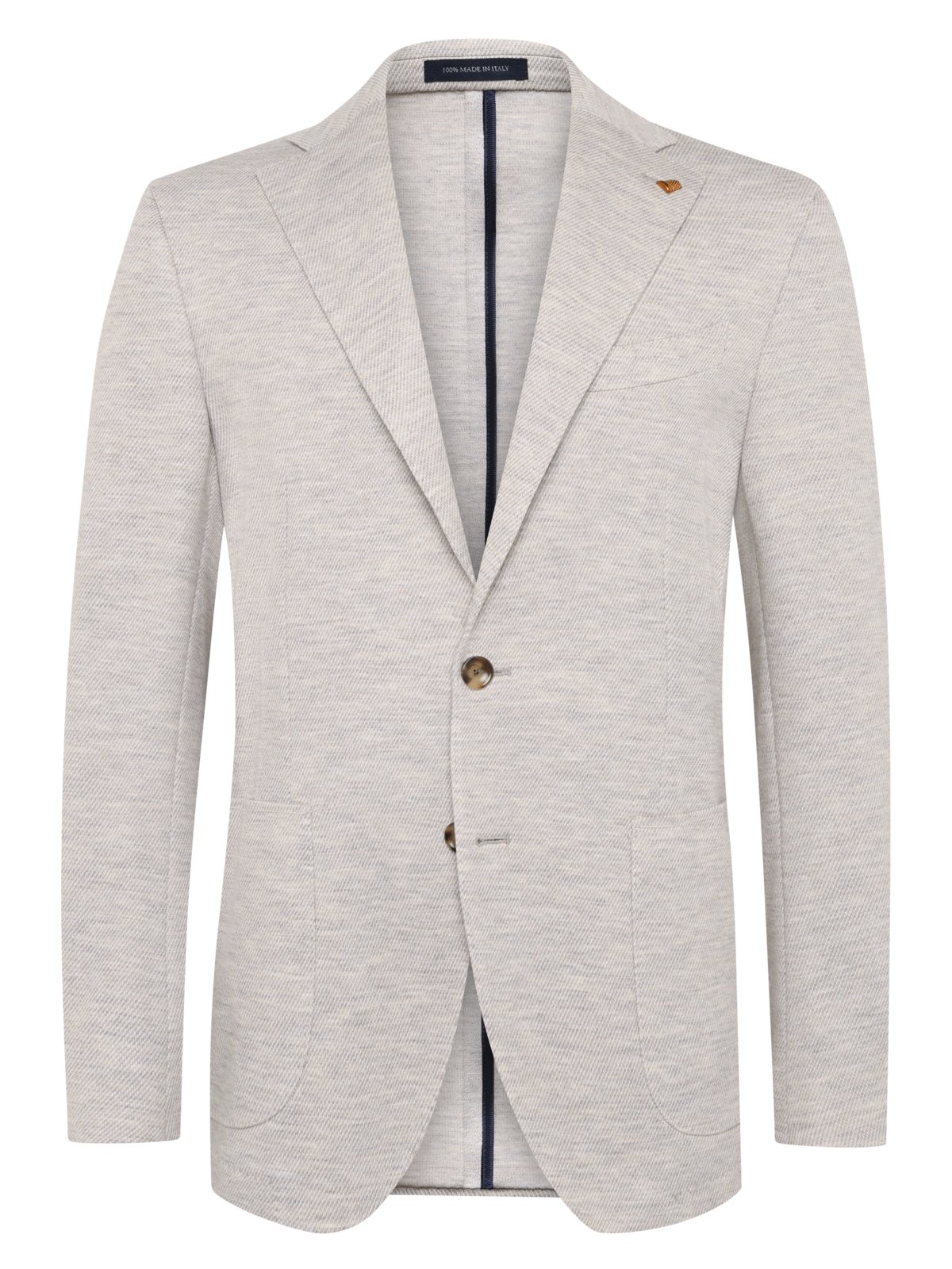 Sartoria Latorre Einreiher-Sakko aus einem leicht elastischen Woll-Mix in 48