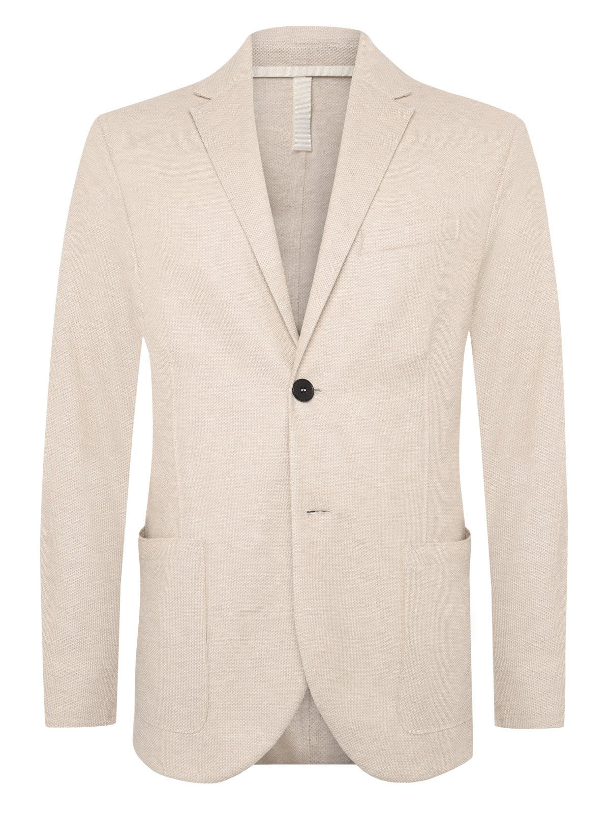 Harris Wharf London Strukturiertes Sakko aus Baumwolle mit fallendem Revers in 46