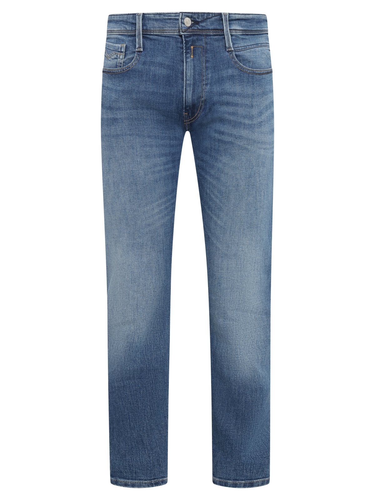 Replay Jeans Anbass in dezenter Used-Optik, Slim Fit in 34/32