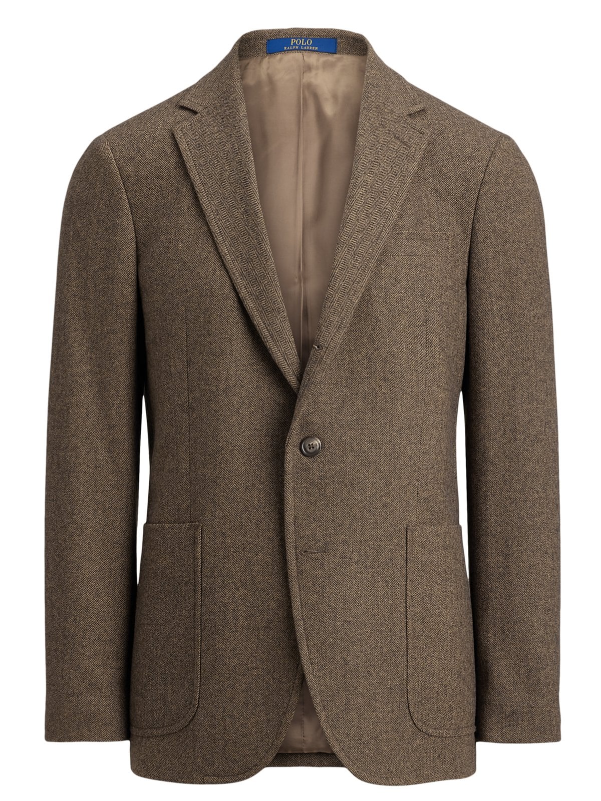 Polo Ralph Lauren Sakko mit Fischgrätmuster aus einem Woll-Mix, Modern Fit in 52